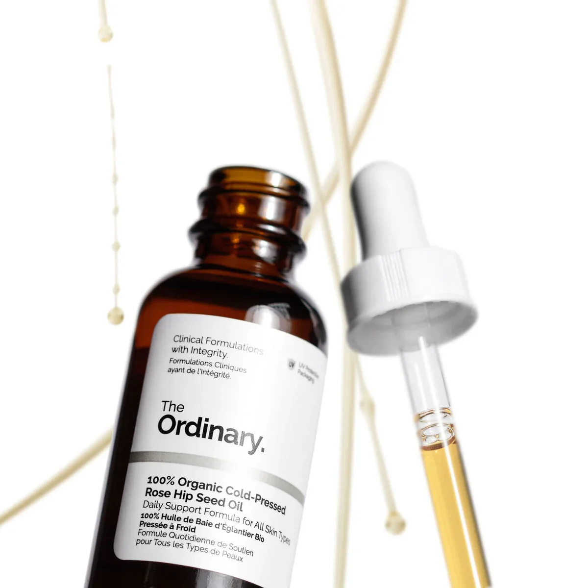 100% Organic Cold-Pressed Rose Hip Seed Oil - Image 2