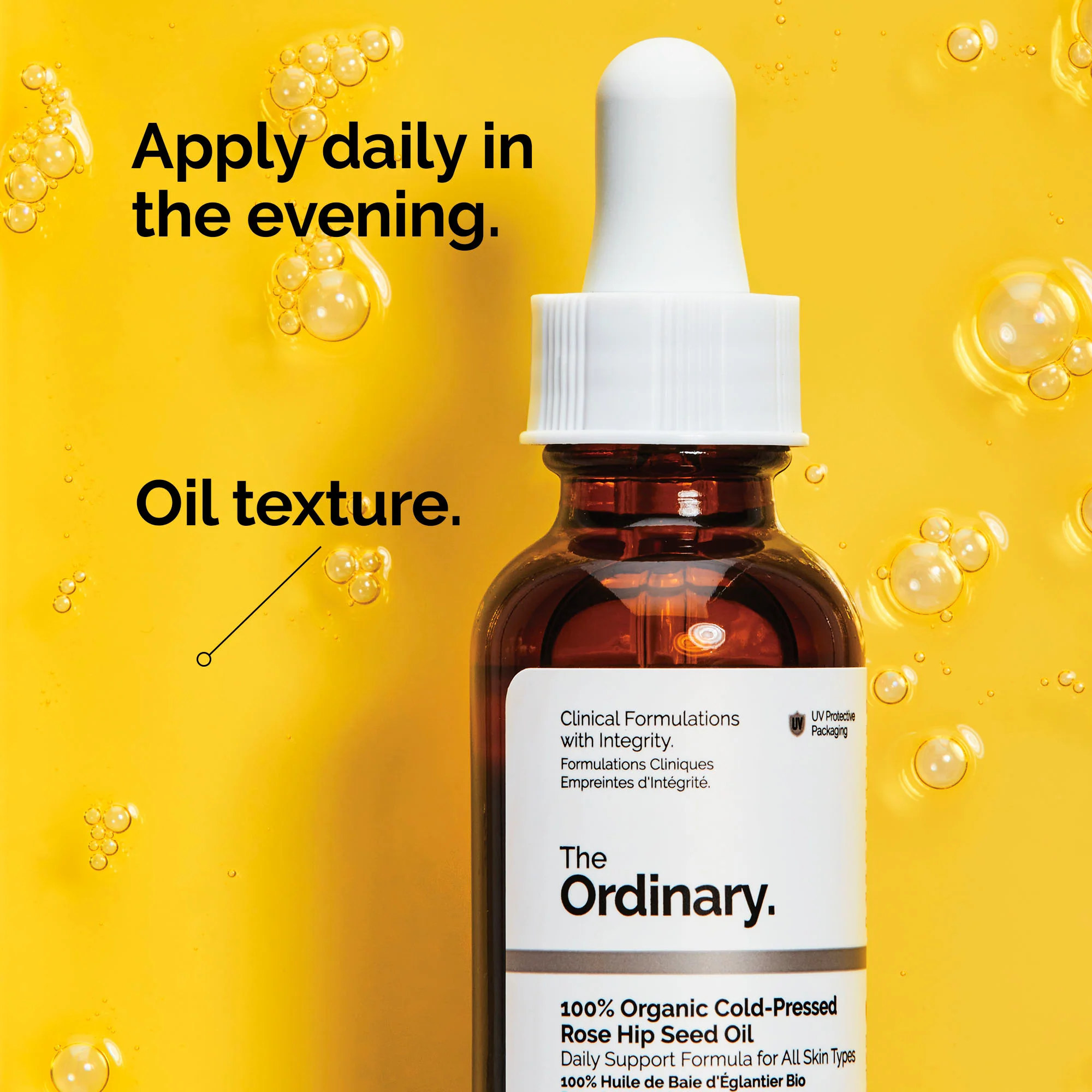 100% Organic Cold-Pressed Rose Hip Seed Oil - Image 4