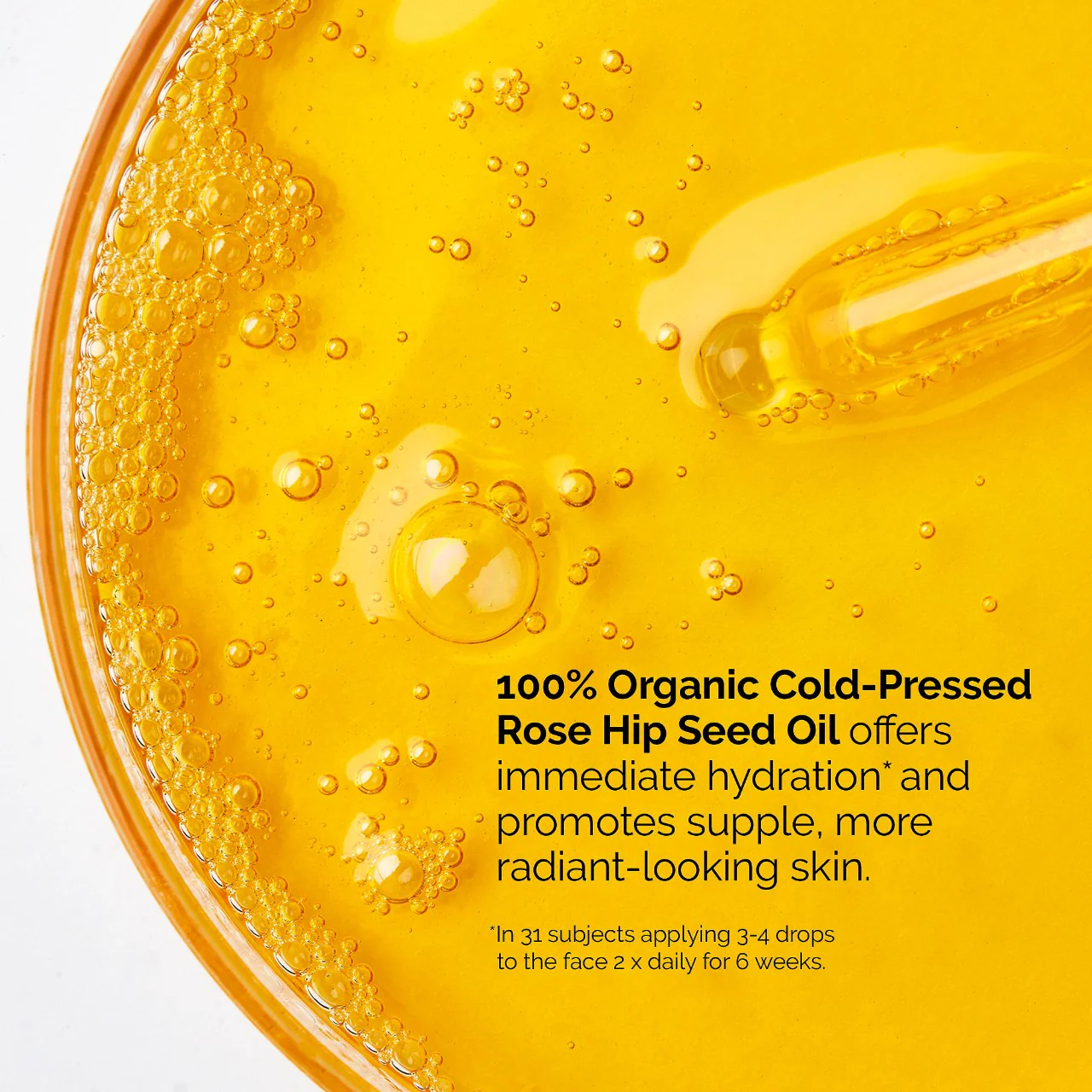100% Organic Cold-Pressed Rose Hip Seed Oil - Image 5