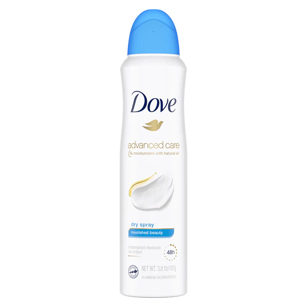 Advanced Care, 48h Dry Spray Antiperspirant Deodorant, Nourished Beauty