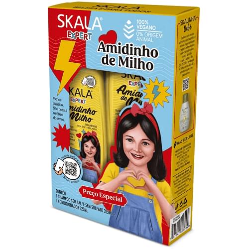 Amidinho De Milho Kids Kit Shampoo + Conditioner