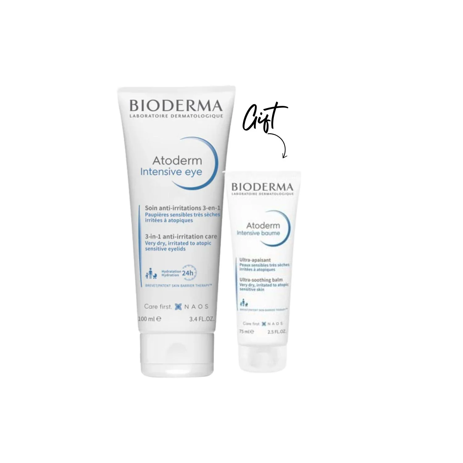 Atoderm Intensive Eye + Atoderm Intensive Baume 75 ML
