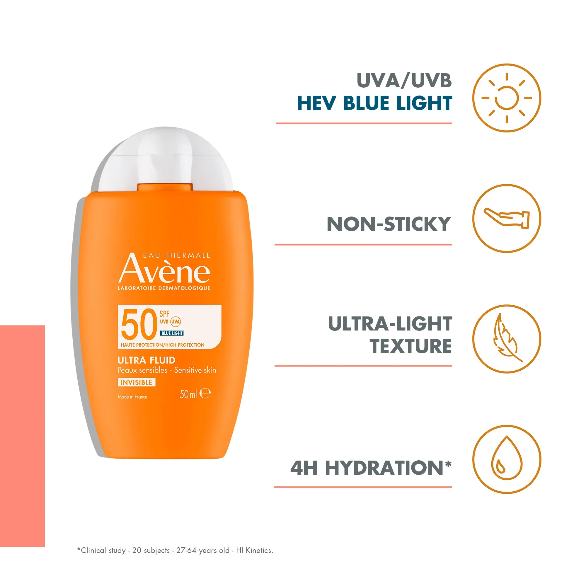 Avene Ultra Fluid Invisible SPF50 - Image 4