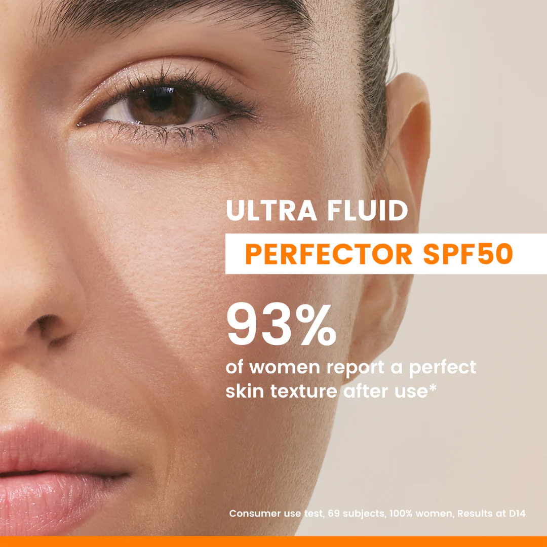 Avène Ultra Fluid Tinted Perfector SPF 50+ Sunscreen 50ml | Ultra Light Tinted Sunscreen for Sensitive Skin - Image 3