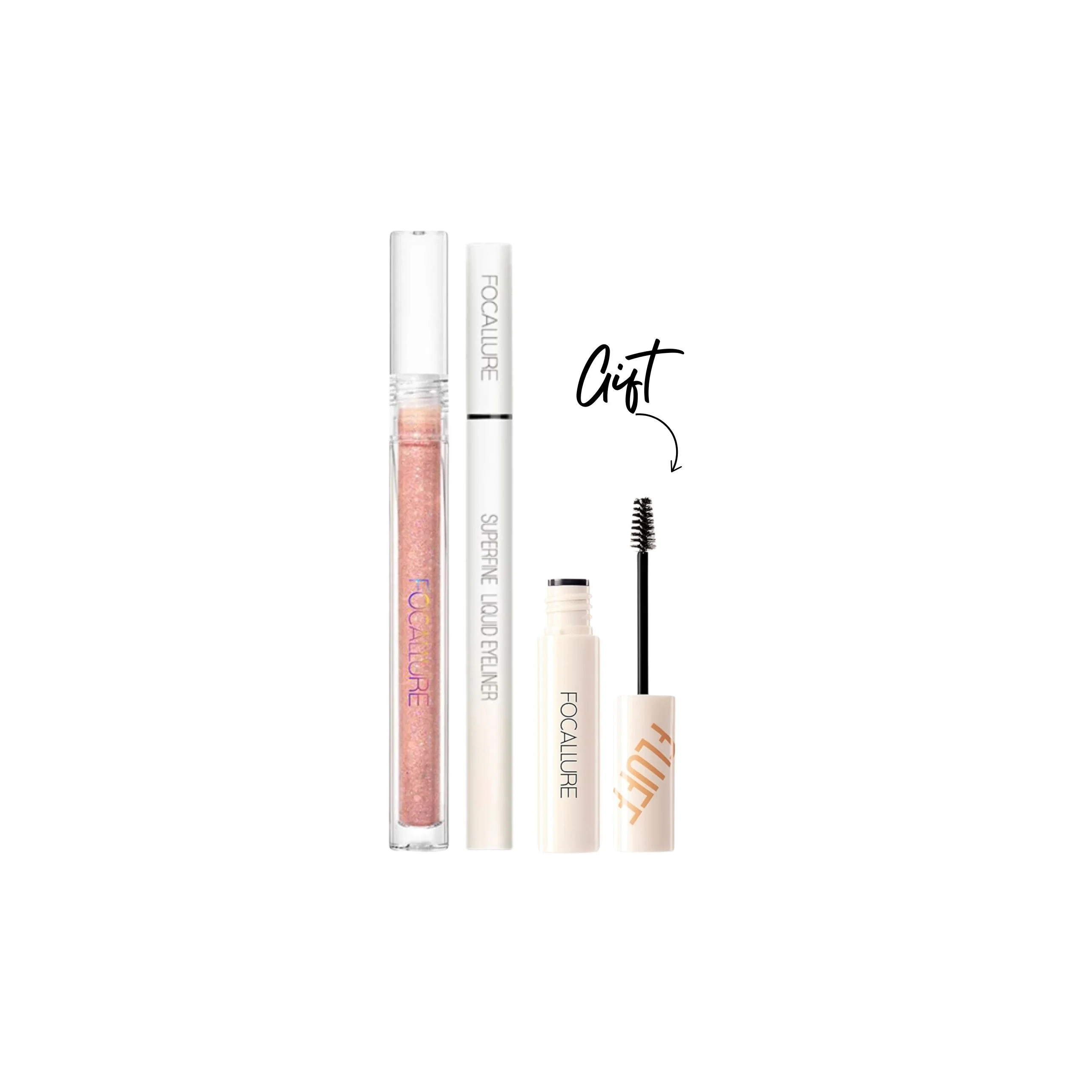 Buy Eyeshadow + Liner, Get Brow FREE