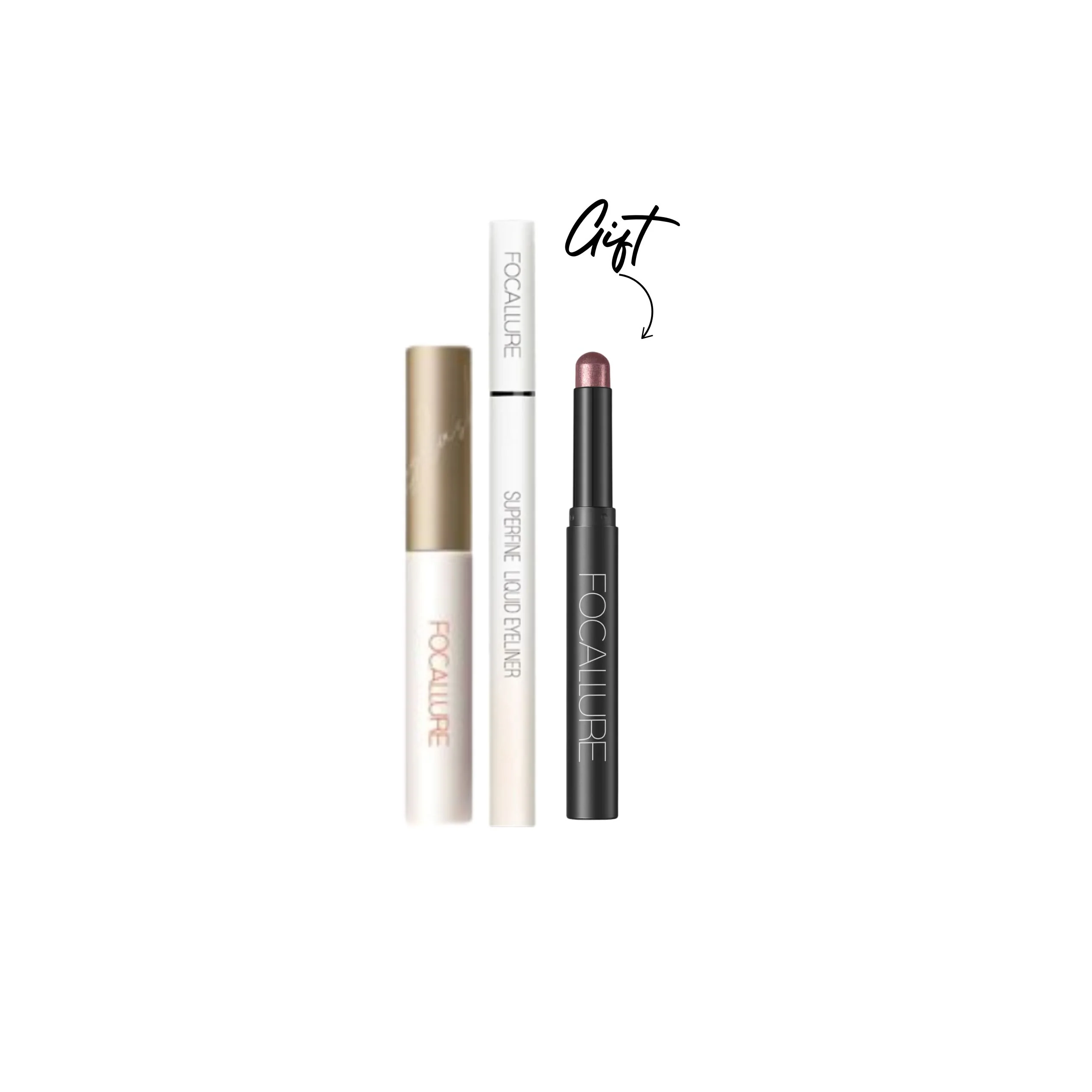 Buy Mascara + Liner, Get Pencil FREE