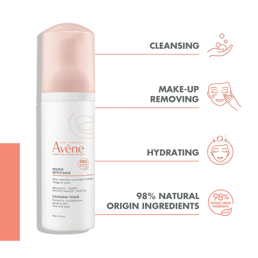 Buy one Avène Hydrance UV Light SPF 30 Emulsion and get a FREE 150ml Avène Cleansing Foam. - Image 5