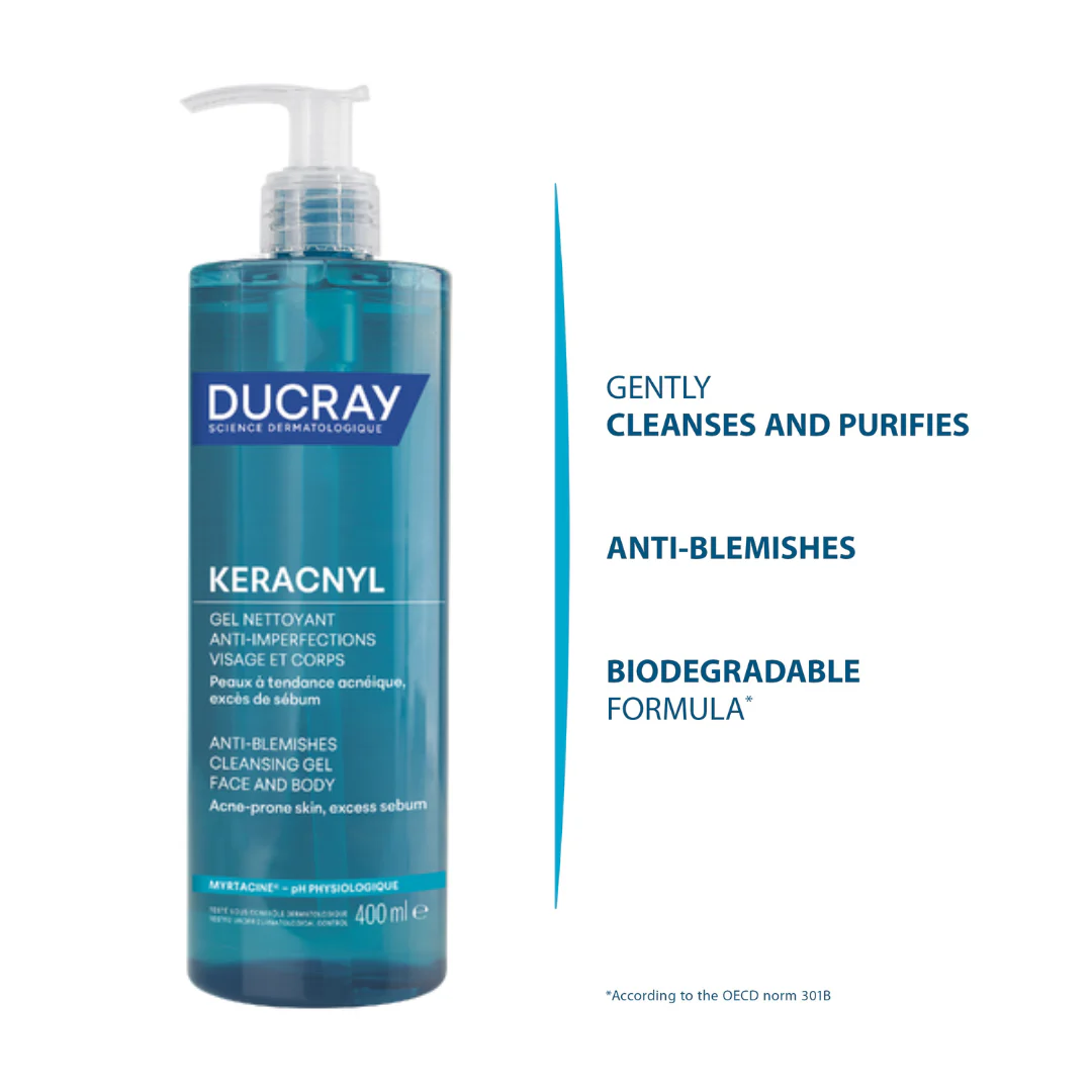 Buy One Get One Ducray Keracnyl Foaming Gel 400ml - Image 4