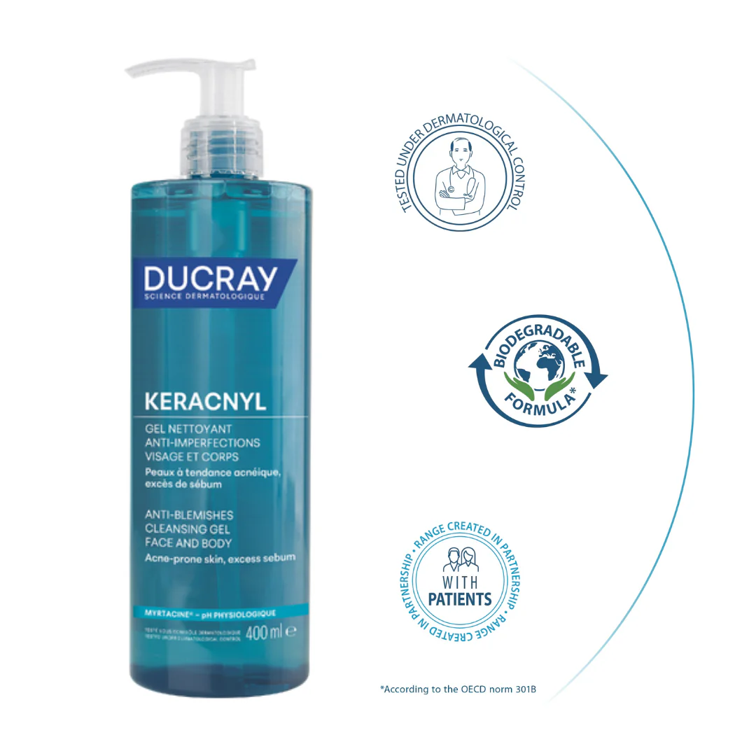 Buy One Get One Ducray Keracnyl Foaming Gel 400ml - Image 6