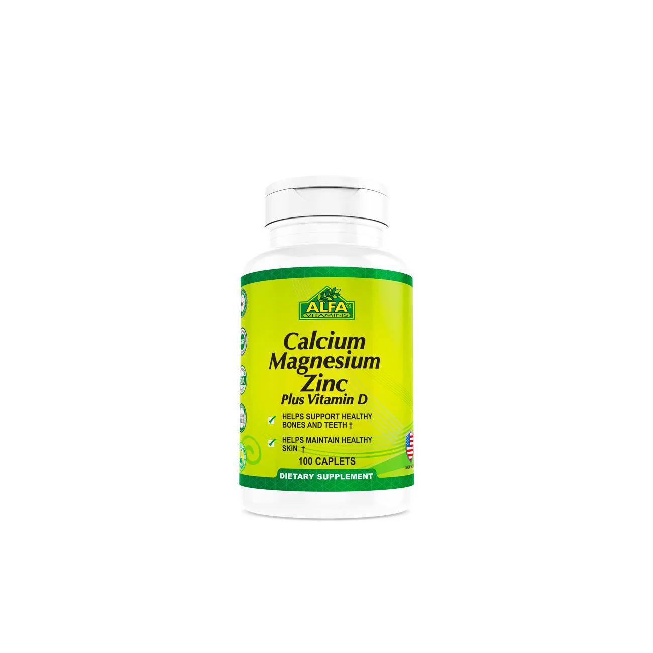 Calcium Magnesium Zinc Plus Vitamin D