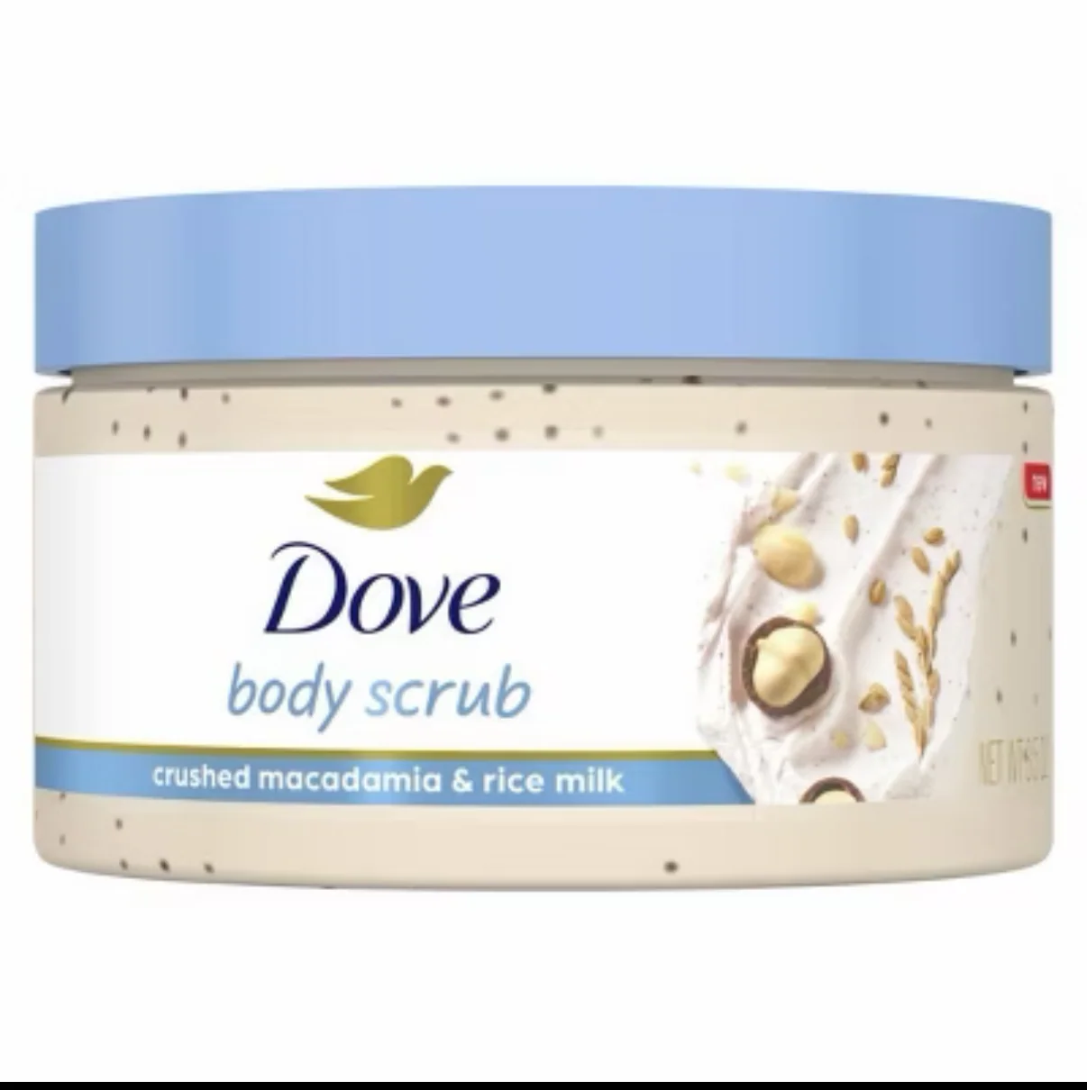 Crushed Macadamia & Rice Milk Body Scrub 100ml - Image 2
