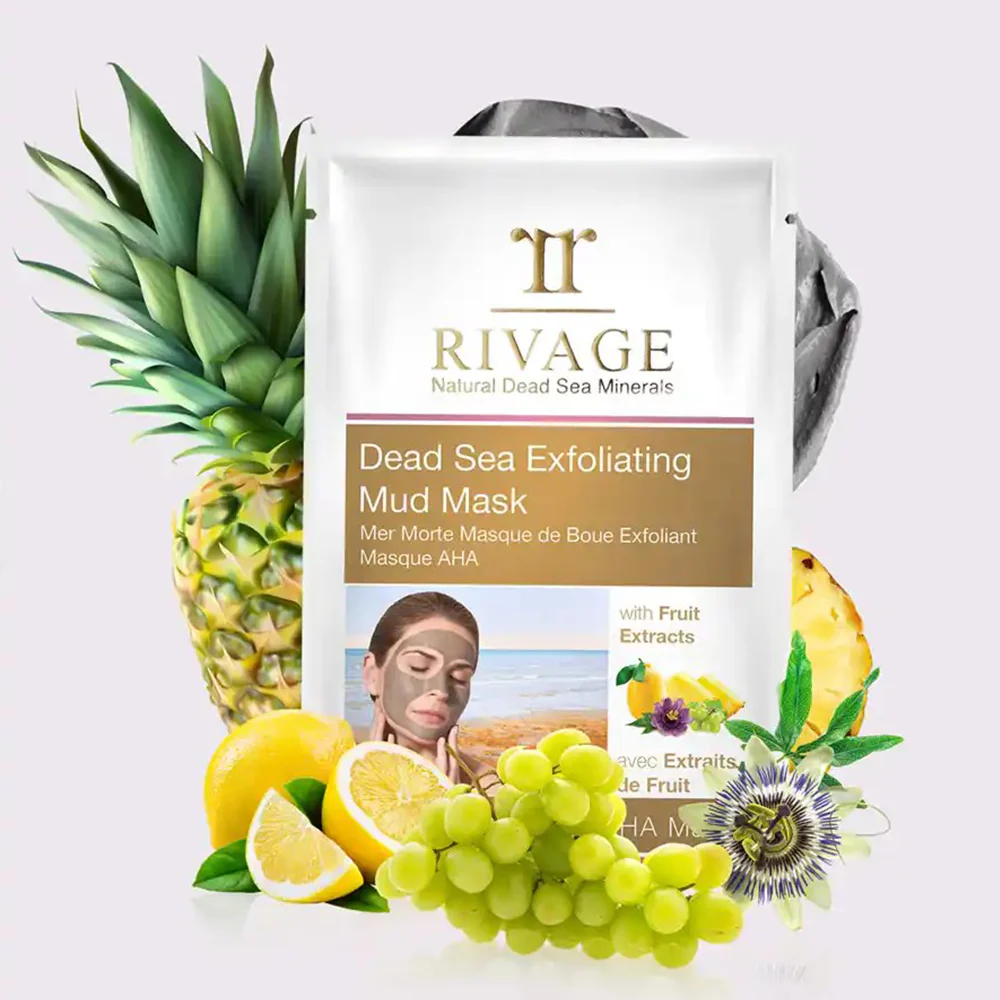 Dead Sea Exfoliating Facial Mud Mask - Pack of 4 Sachets (25g X 4) - Image 2