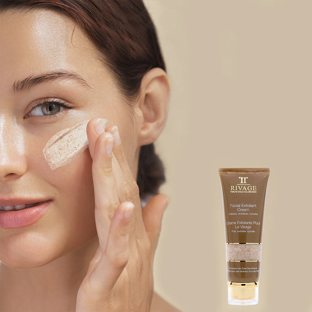 Dead Sea Facial Exfoliant Cream - Tube 100ml - Image 2