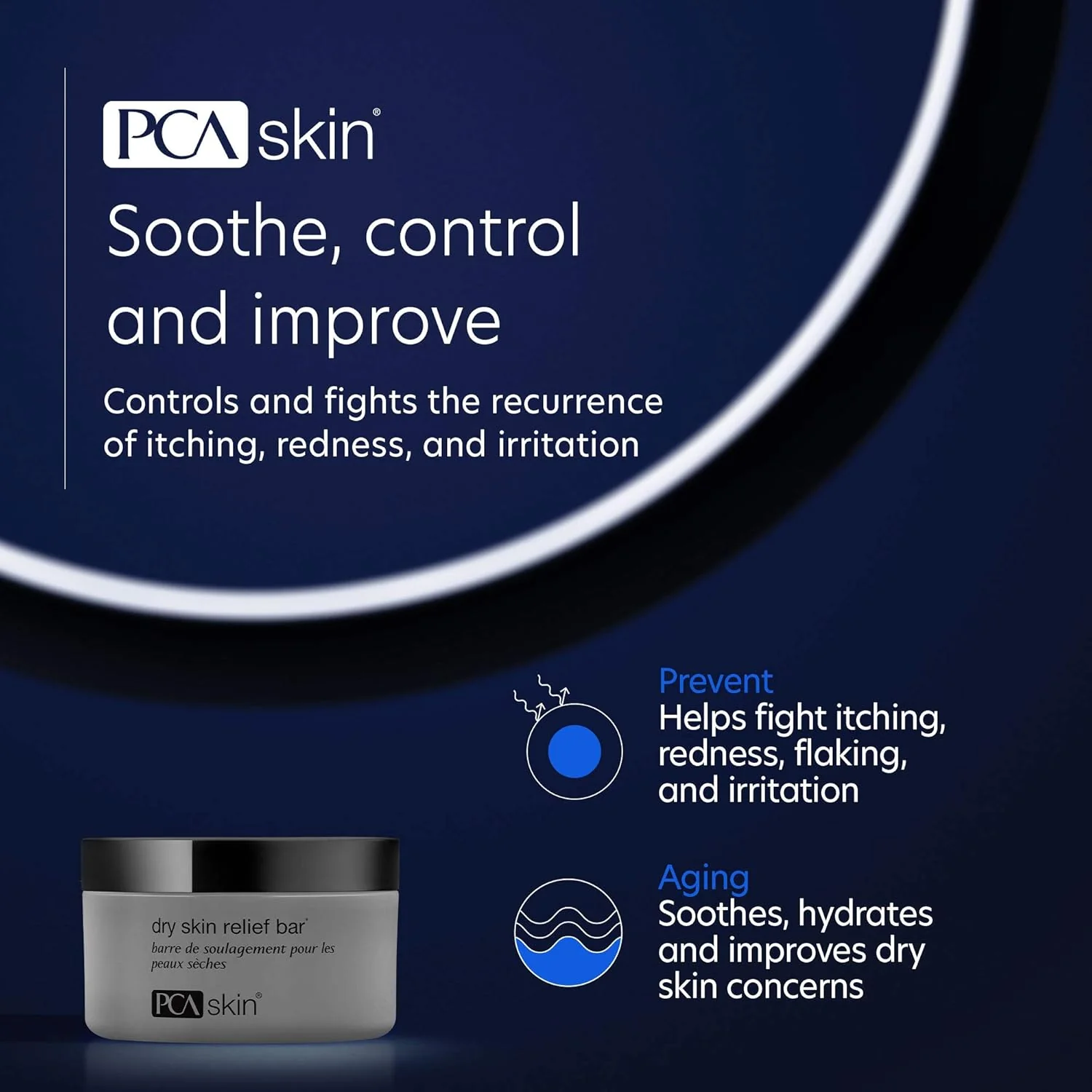 Dry Skin Relief Face & Body Bar - Advanced Anti-Redness & Anti-Itch Cleanser - Image 2