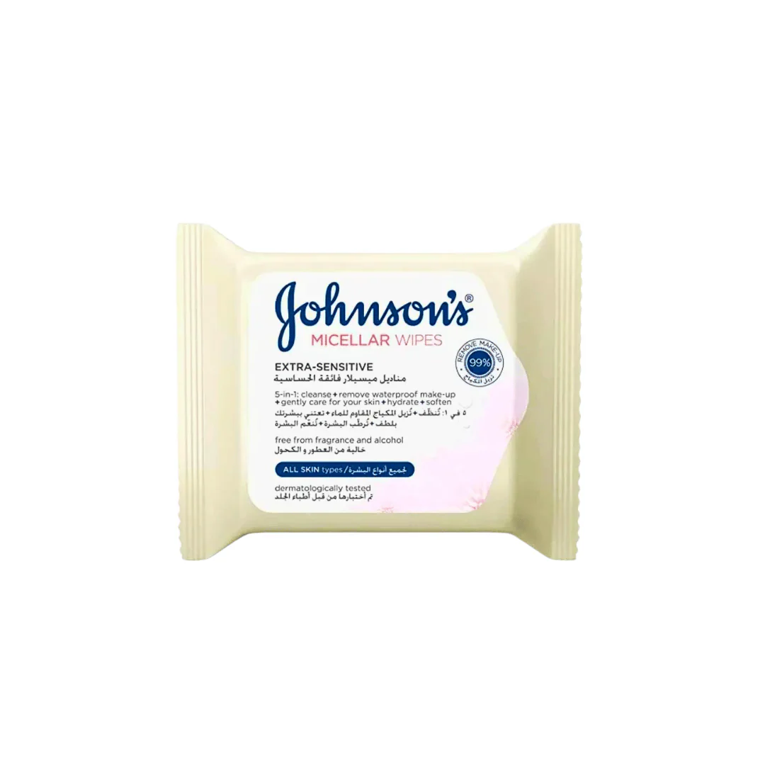 Facial Wipes Micellar Extra Sensitive White