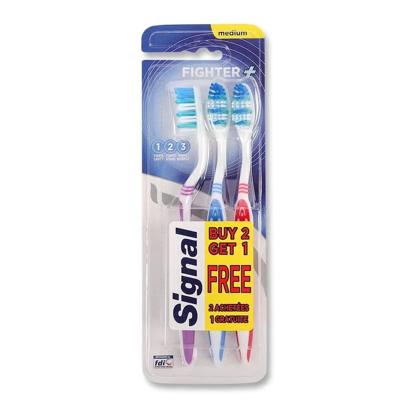 Fighter+Toothbrush Medium