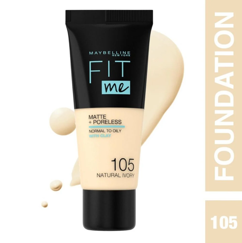 Fit Me Matte  Poreless Liquid Foundation Ideal For Normal To Oily Skin - Image 20