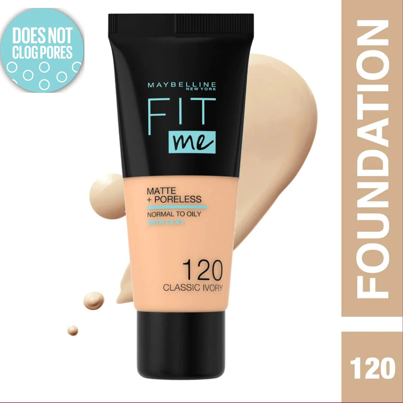 Fit Me Matte  Poreless Liquid Foundation Ideal For Normal To Oily Skin - Image 8