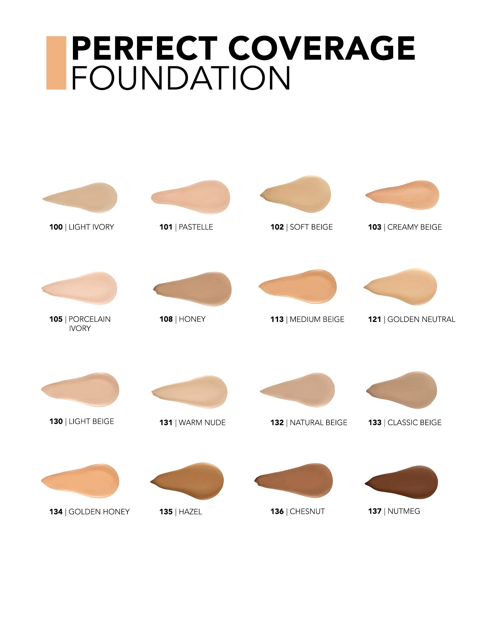 Perfect Coverage Foundation – New - Image 50