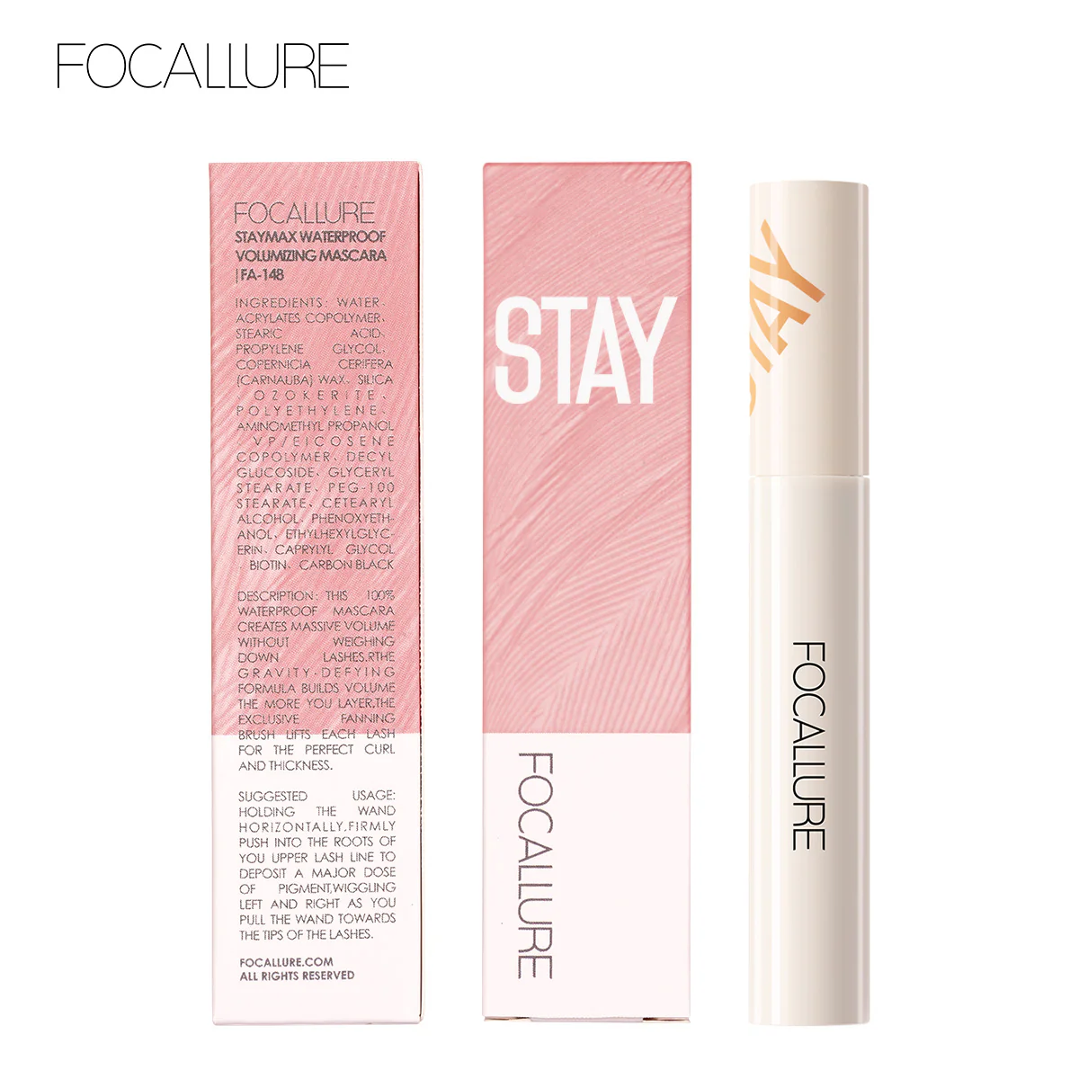 Stay max waterproof Volumizing mascara FA – 148 - Image 4