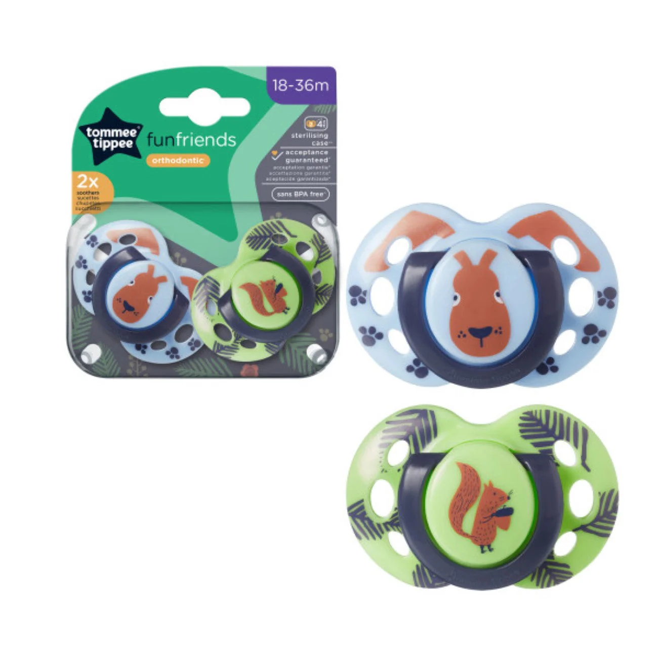 Fun Style Soother 18-36M - Pack of 2 - Image 3