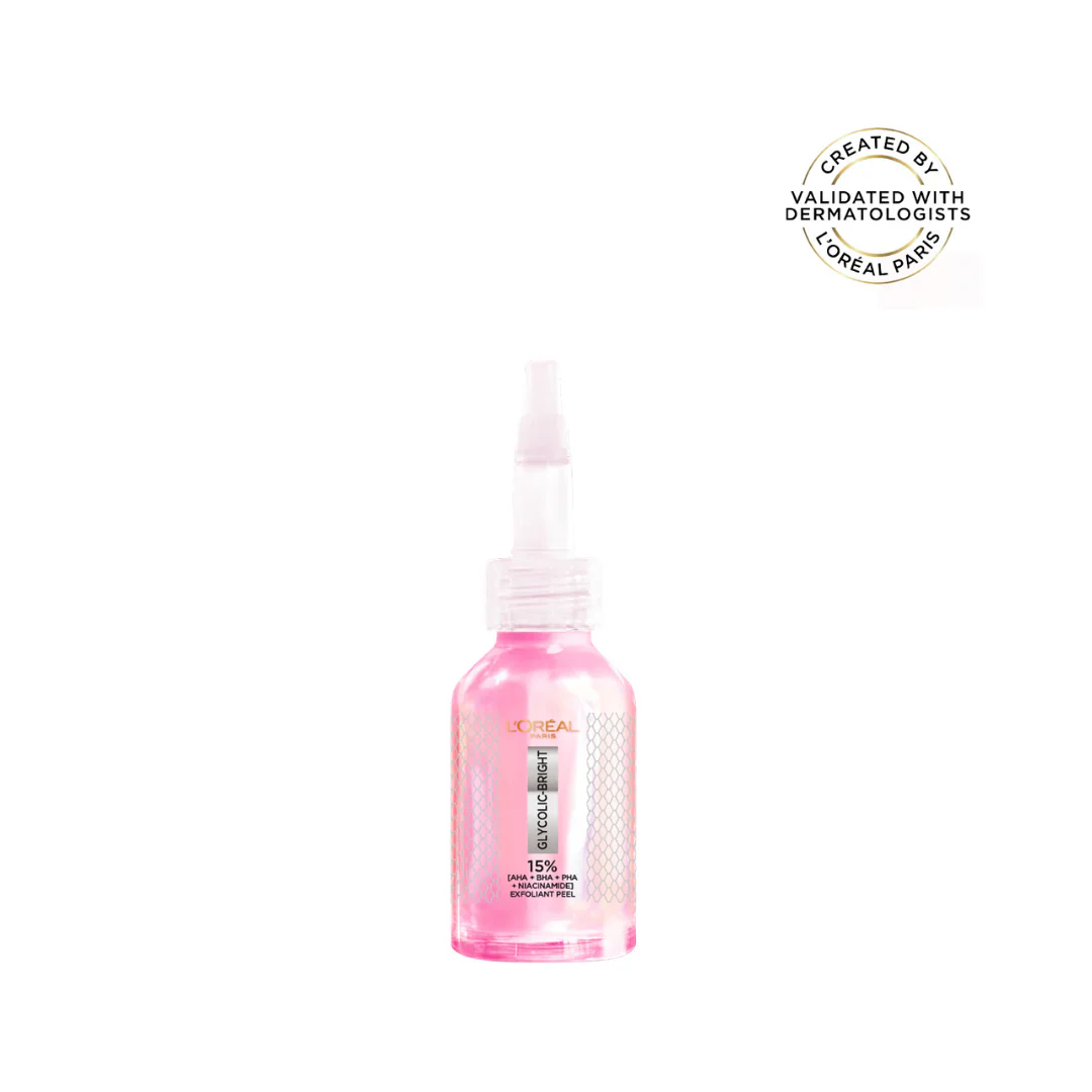 Glycolic-Bright Anti-Dark Spot Exfoliant Peel 15% AHA + BHA + PHA + Niacinamide