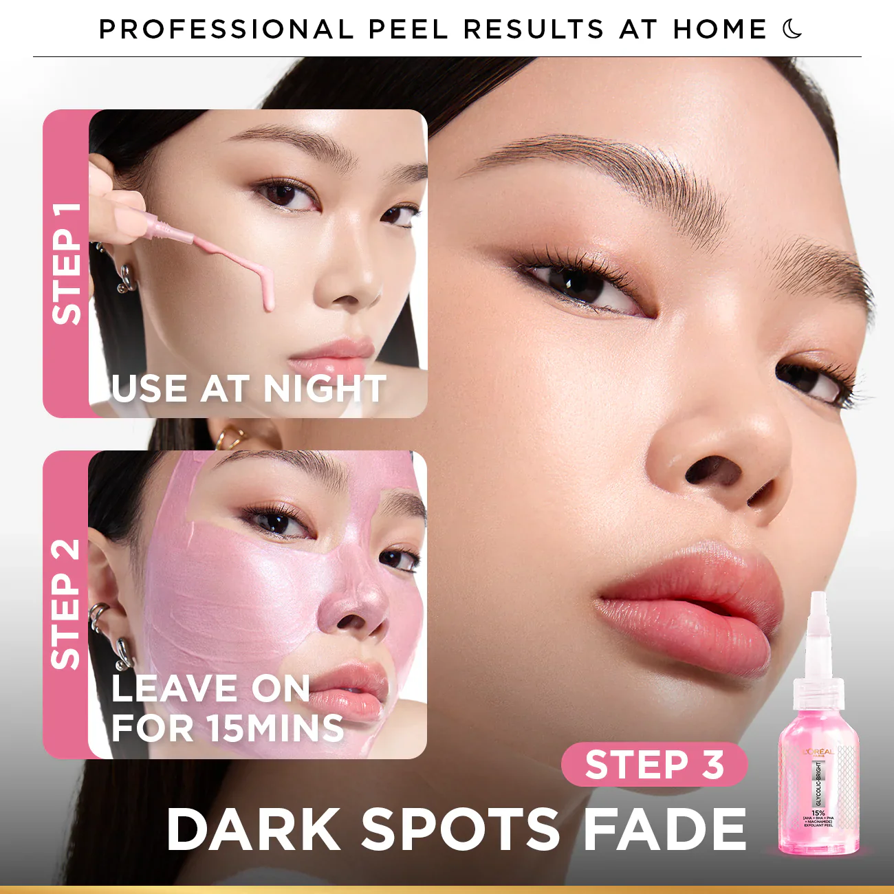 Glycolic-Bright Anti-Dark Spot Exfoliant Peel 15% AHA + BHA + PHA + Niacinamide - Image 6