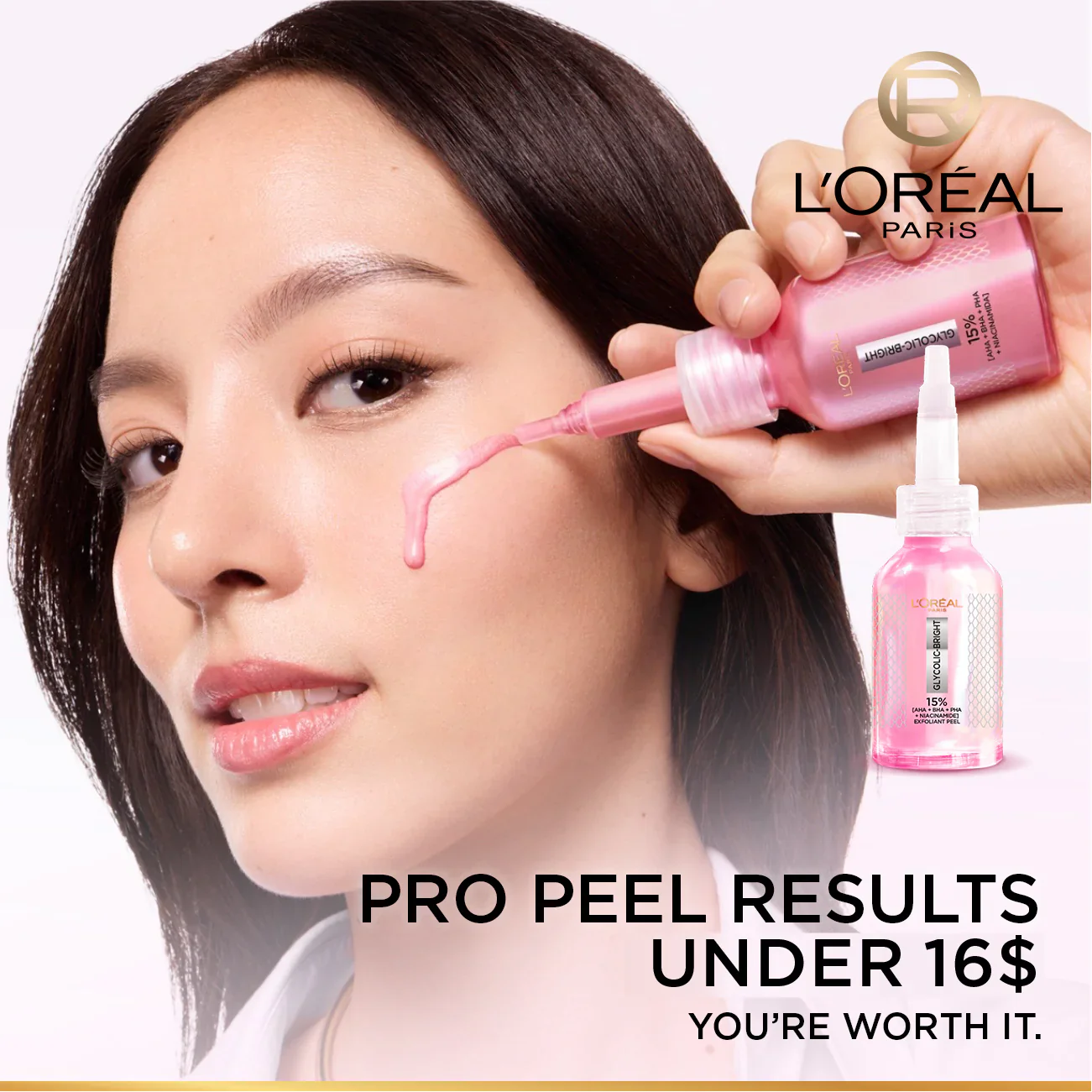 Glycolic-Bright Anti-Dark Spot Exfoliant Peel 15% AHA + BHA + PHA + Niacinamide - Image 8
