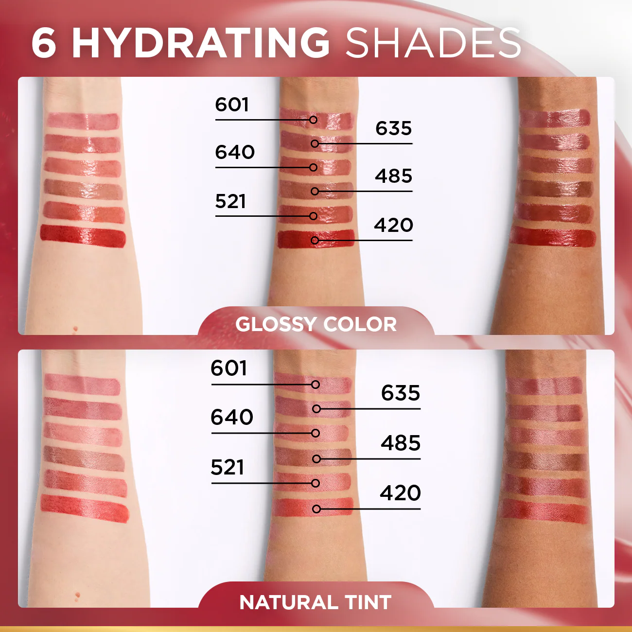 Hyaluron Tint Lip Stain Serum Long Lasting, Hydrating Lip Makeup Infused with Hyaluronic Acid 5ml - Image 15