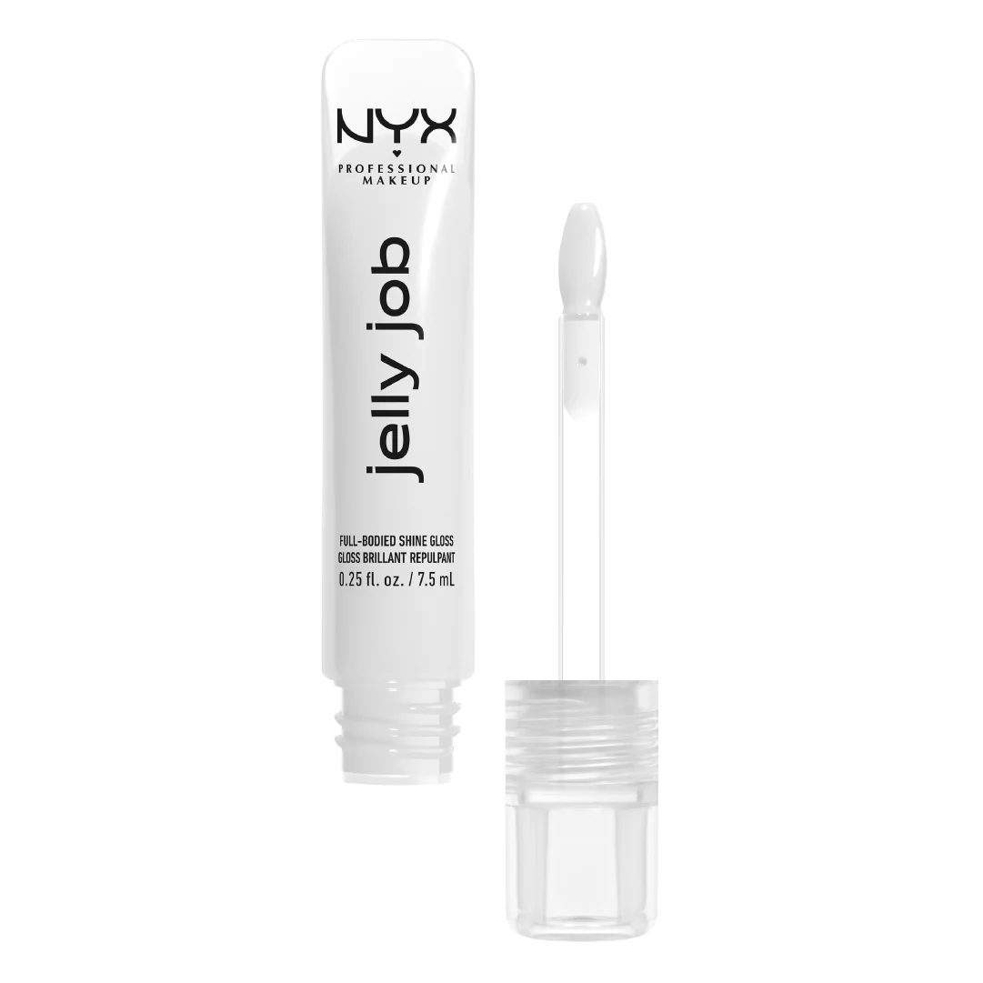 Jelly Job Lip Gloss, Lip Tint Gloss with Full-Bodied, Smoothing, and Hyper-Glossy Shine - Image 3