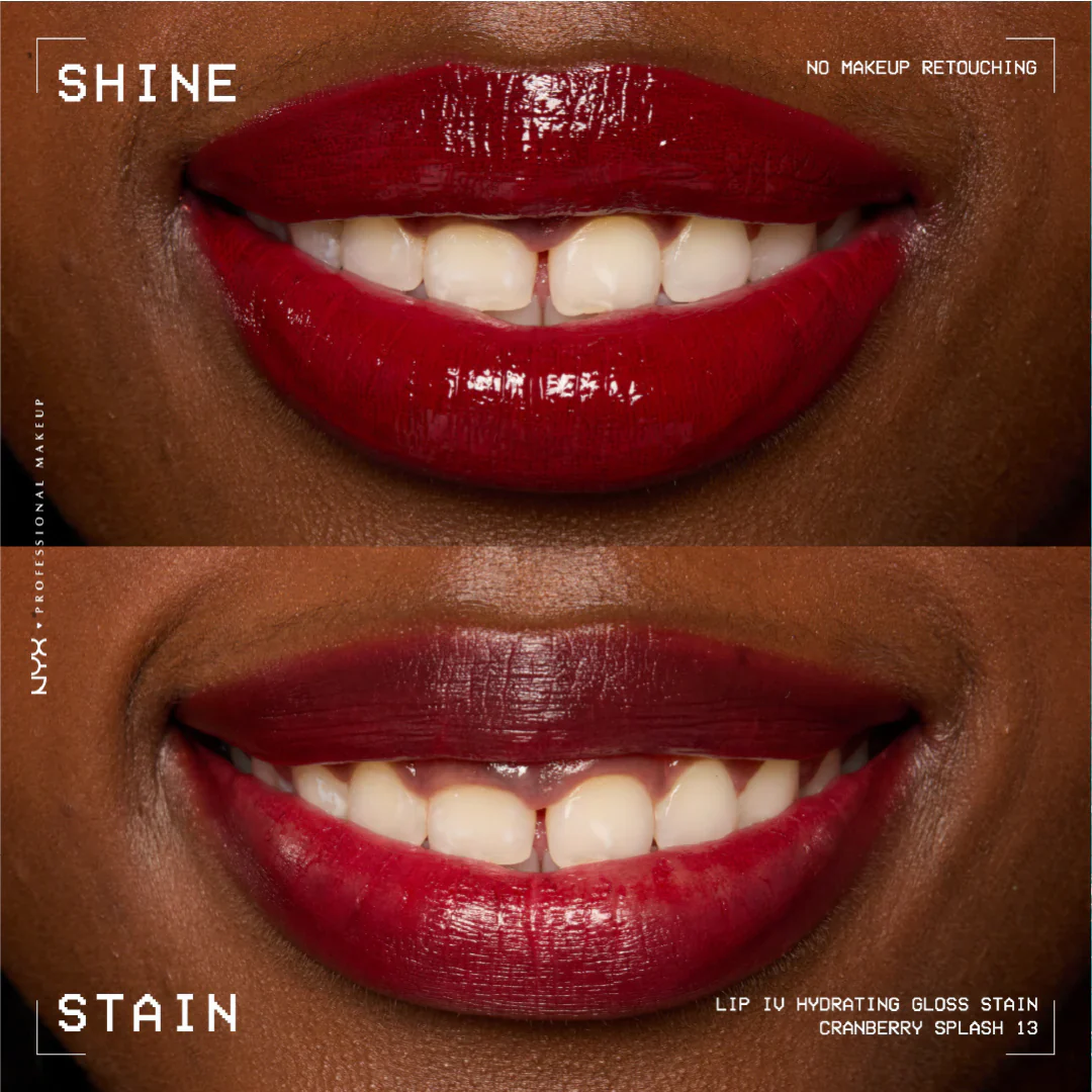 Lip IV Hydrating Gloss Stain, Lip Gloss, Up to 12HR Hydration, High Pigment, Wet Shine Finish - Image 15