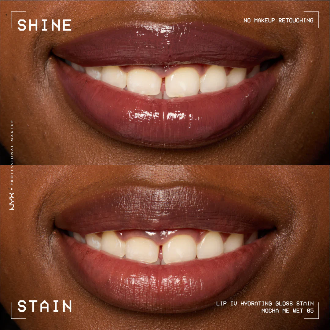 Lip IV Hydrating Gloss Stain, Lip Gloss, Up to 12HR Hydration, High Pigment, Wet Shine Finish - Image 17