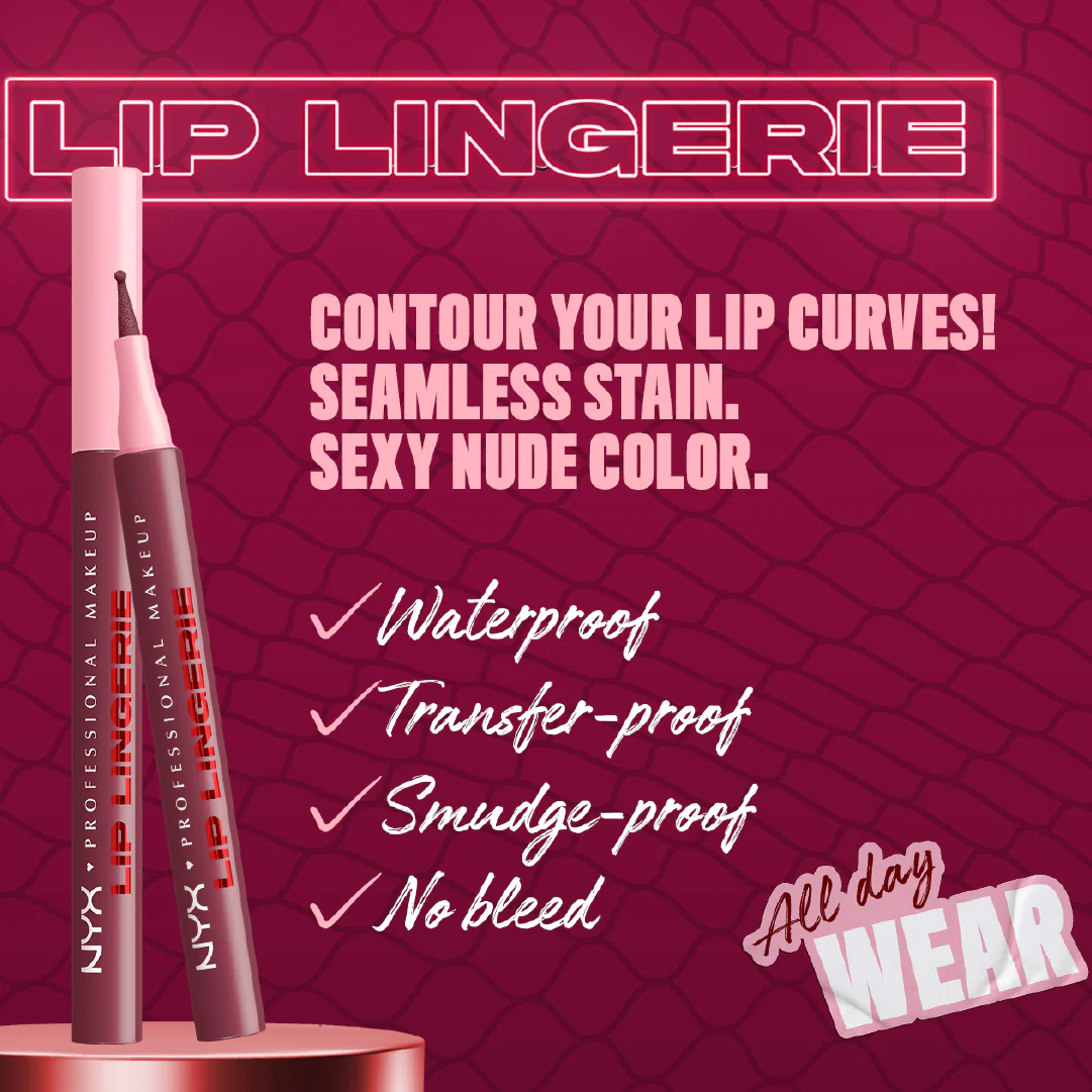 Lip Lingerie Liner Stain, Seamless Make Up with All-Day Stain, Waterproof Lip Stain Finish - Image 11