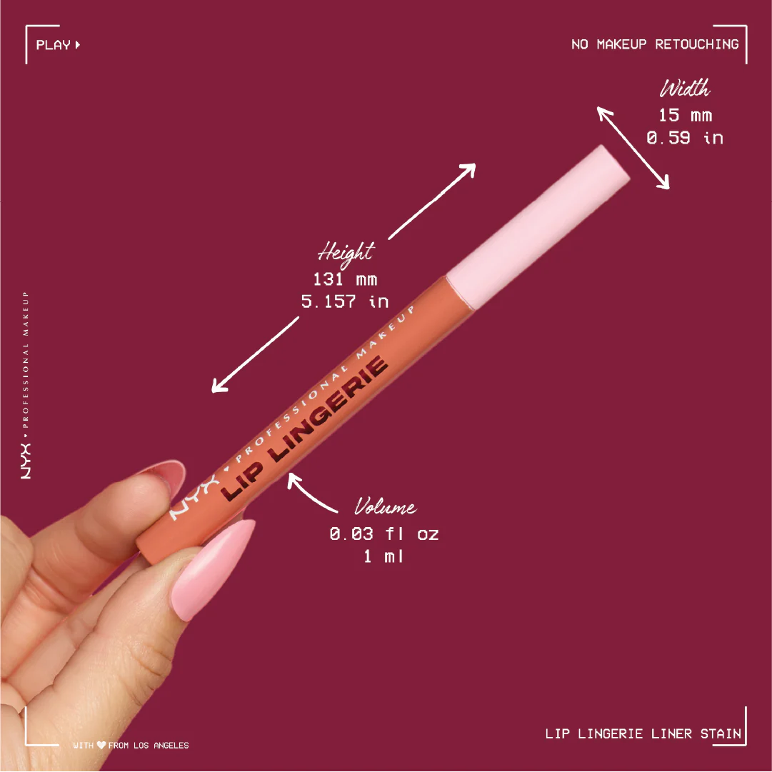Lip Lingerie Liner Stain, Seamless Make Up with All-Day Stain, Waterproof Lip Stain Finish - Image 7