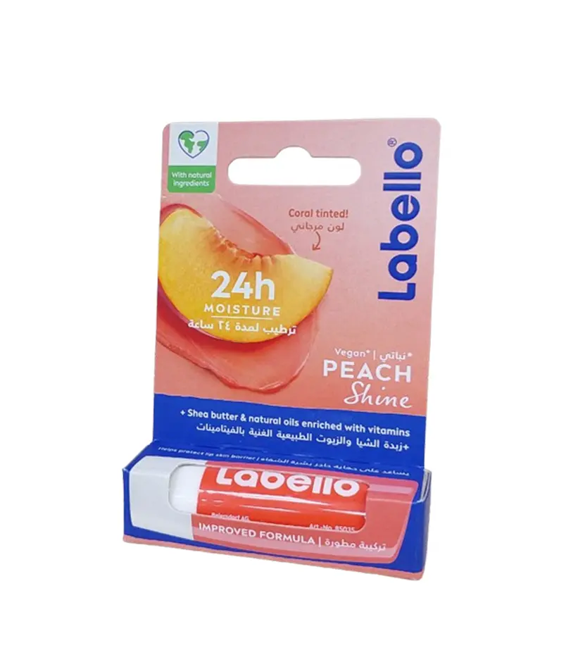 Lips Moisture Vegan Peach Shine Coral Tinted
