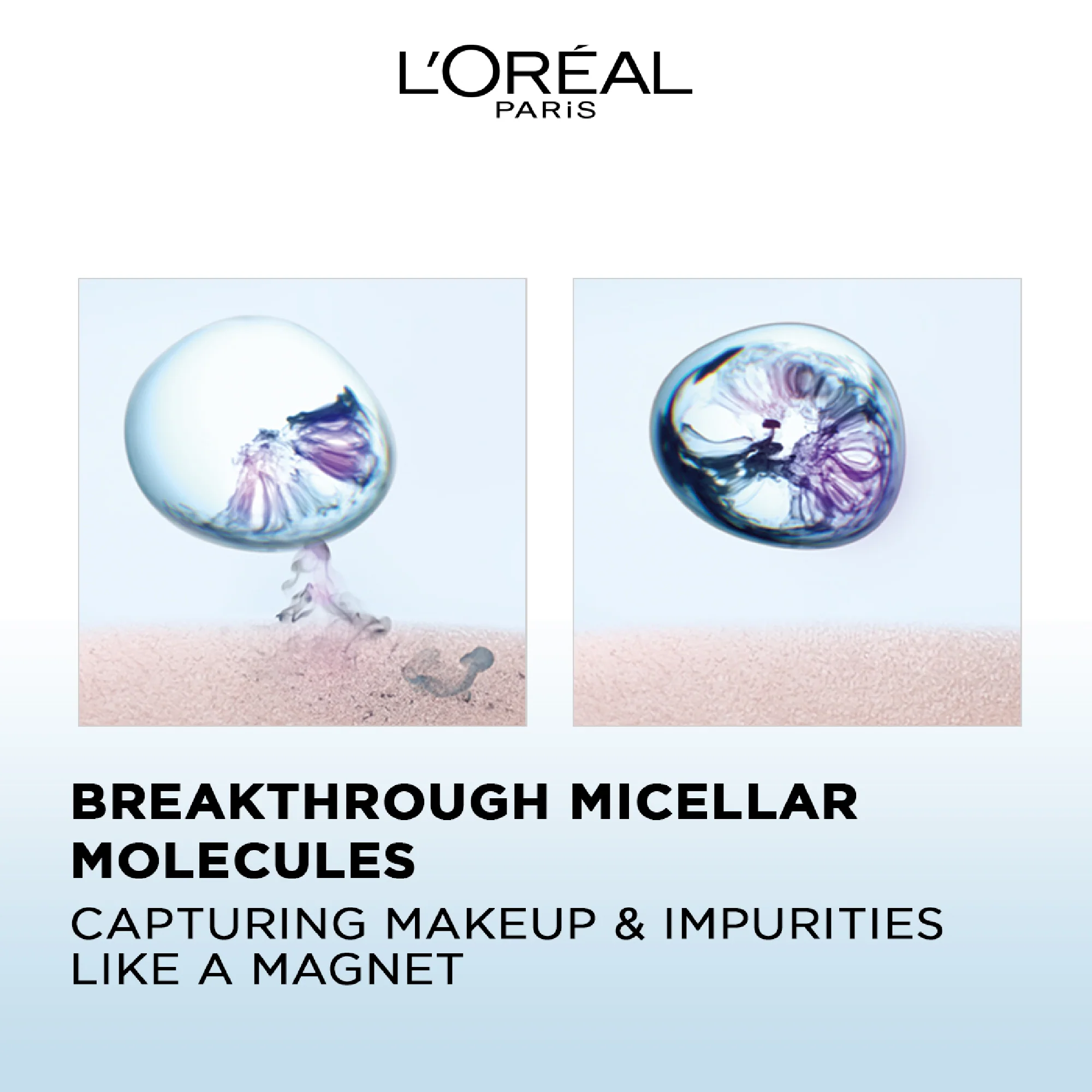 3-in-1 Refreshing and Moisturizing Micellar Water, Cleanse, Remove Makeup and Soothe, for Sensitive and Normal to Dry Skin - Image 3