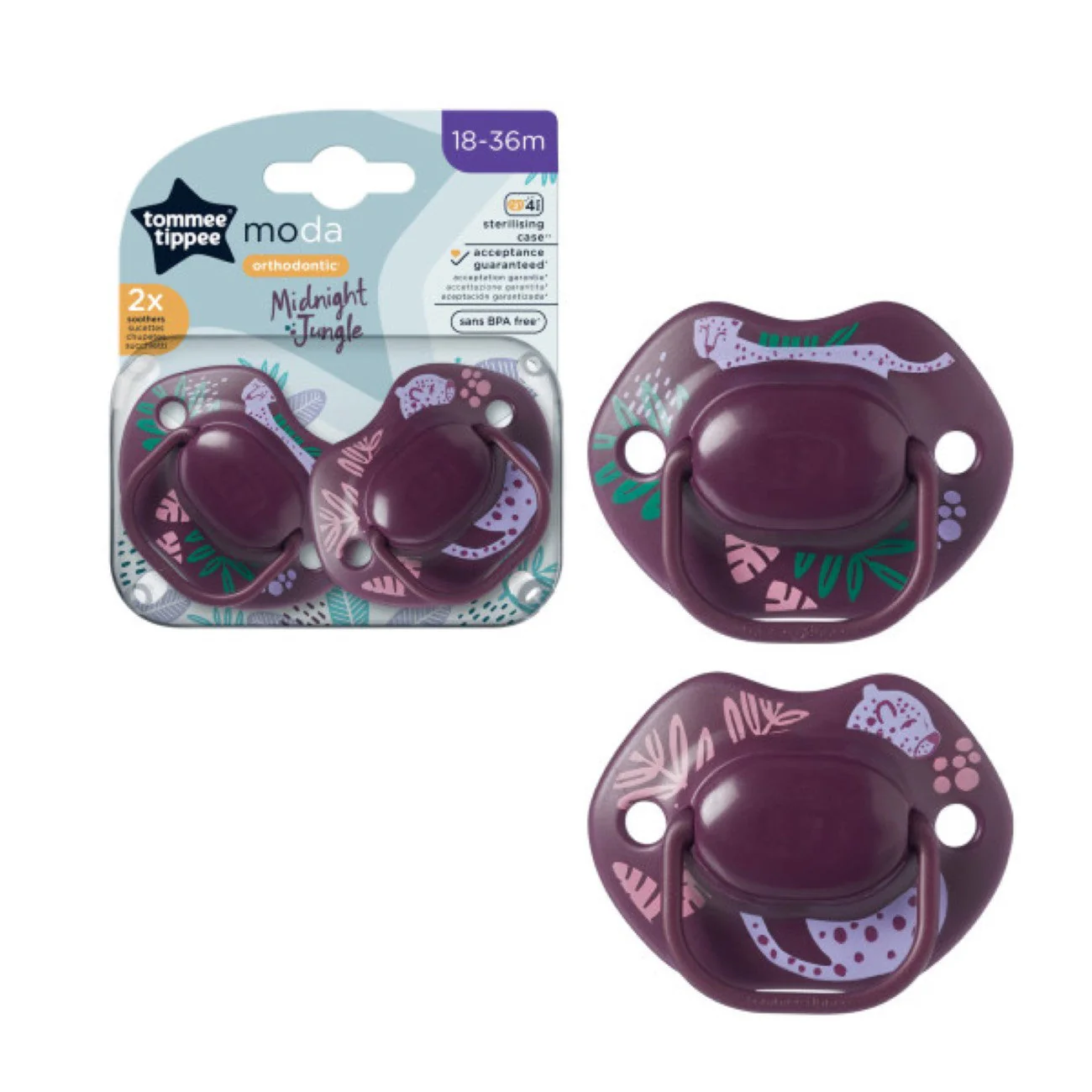 Moda Soother (18-36M) - Pack of 2 - Image 3