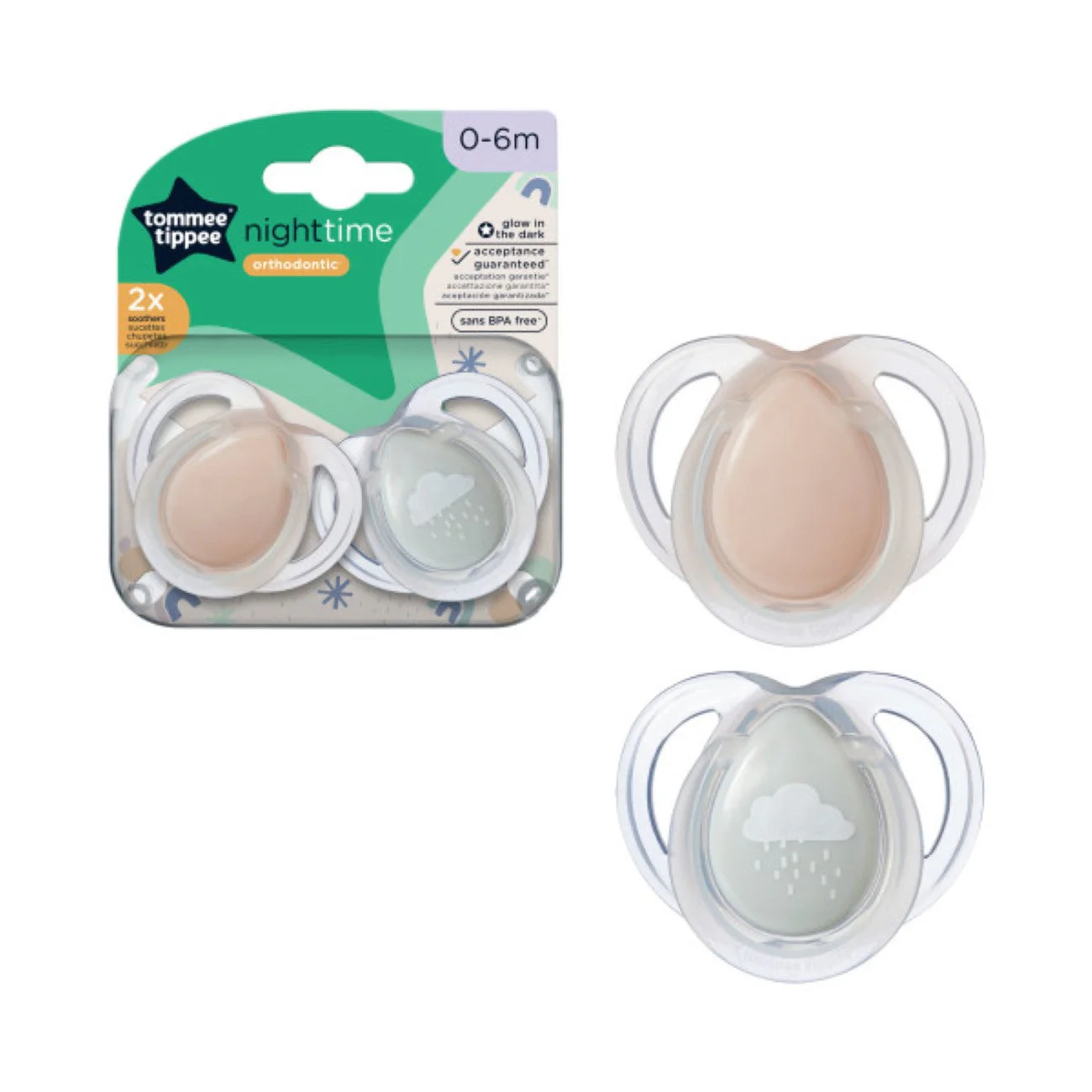 Night Soother 0-6M - Pack of 2 - Image 2