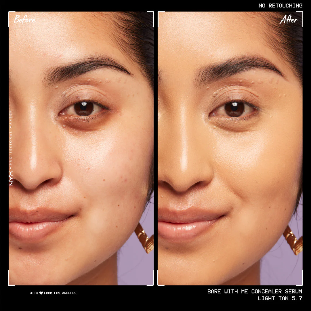 Bare With Me Concealer Serum, For Face & Body, Up to 24HR Hydration For Skin - Image 23