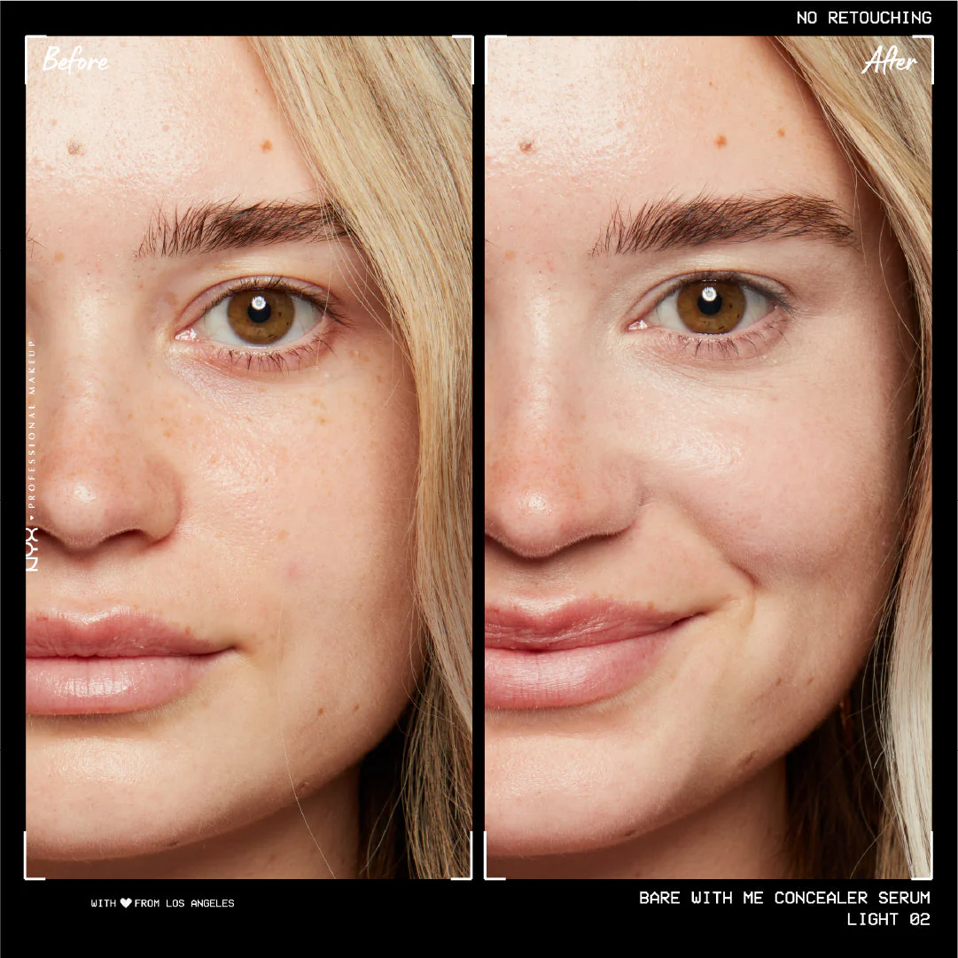 Bare With Me Concealer Serum, For Face & Body, Up to 24HR Hydration For Skin - Image 3