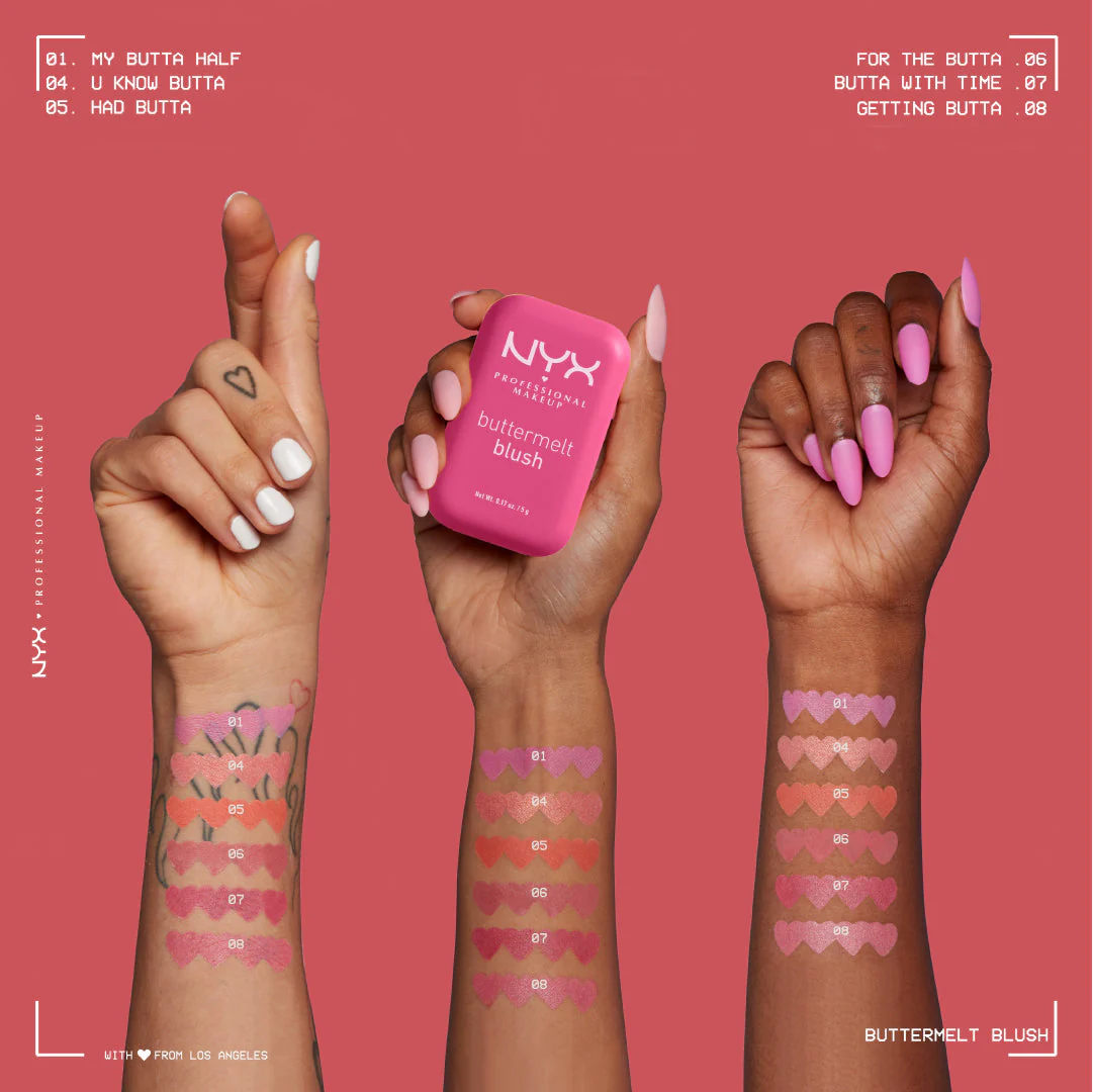 Buttermelt Blush, Powder Blush, Up To 12 H Wear, Fade & Transfer Resistant - Image 8