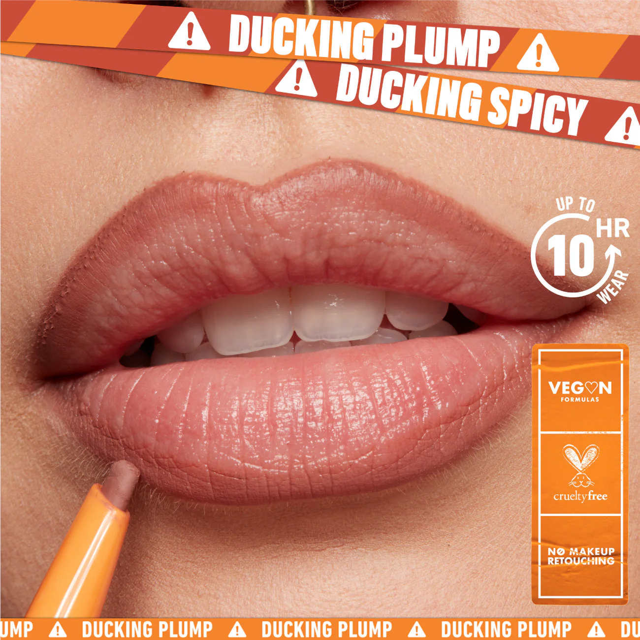 Duck Plump Plumping Lip Liner, Up To 10 HR Wear, Matte Finish, - Image 15