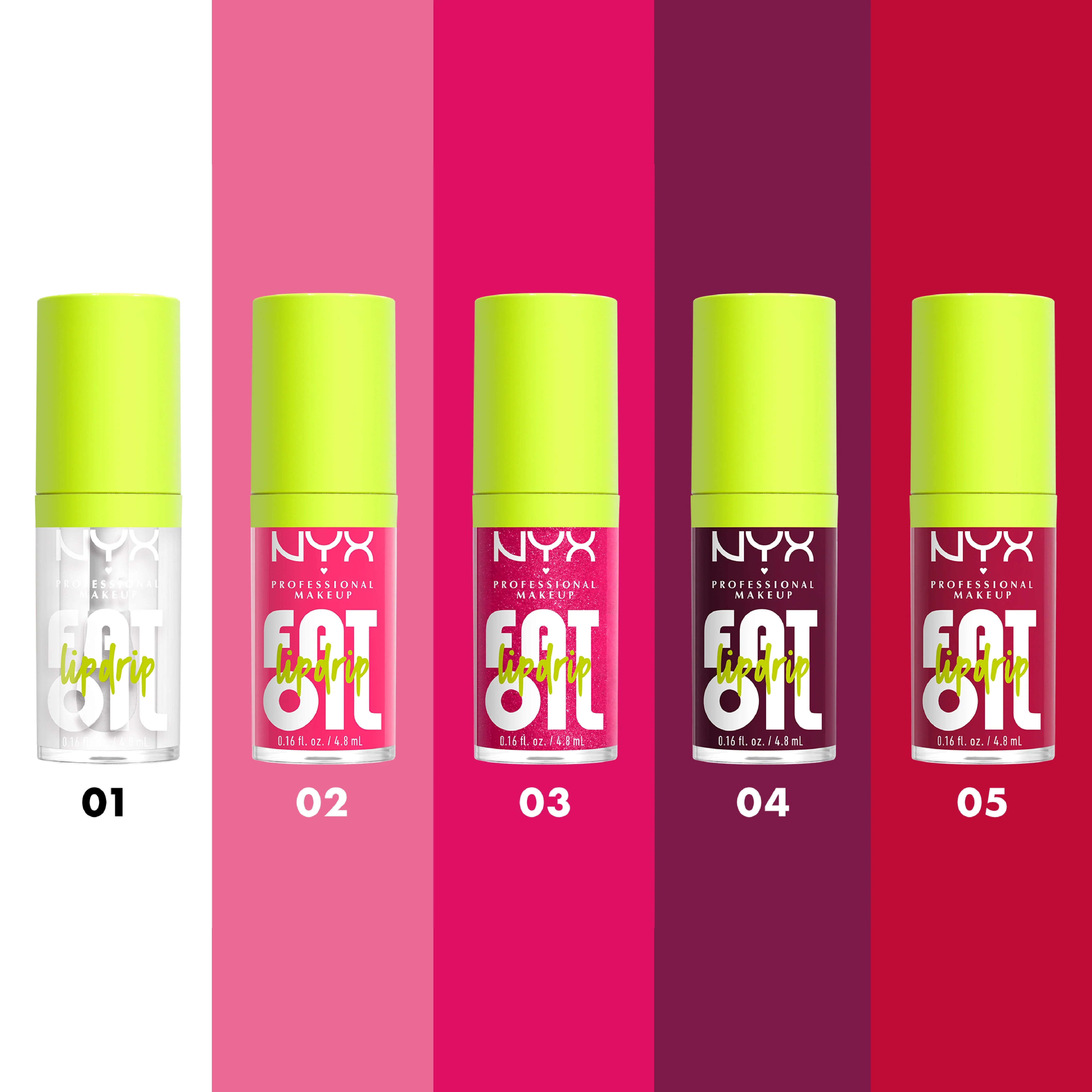 Fat Oil Lip Drip, Moisturizing, Shiny, Vegan Tinted Lip Gloss, Non-Sticky Finish, 12H Hydration - Image 28