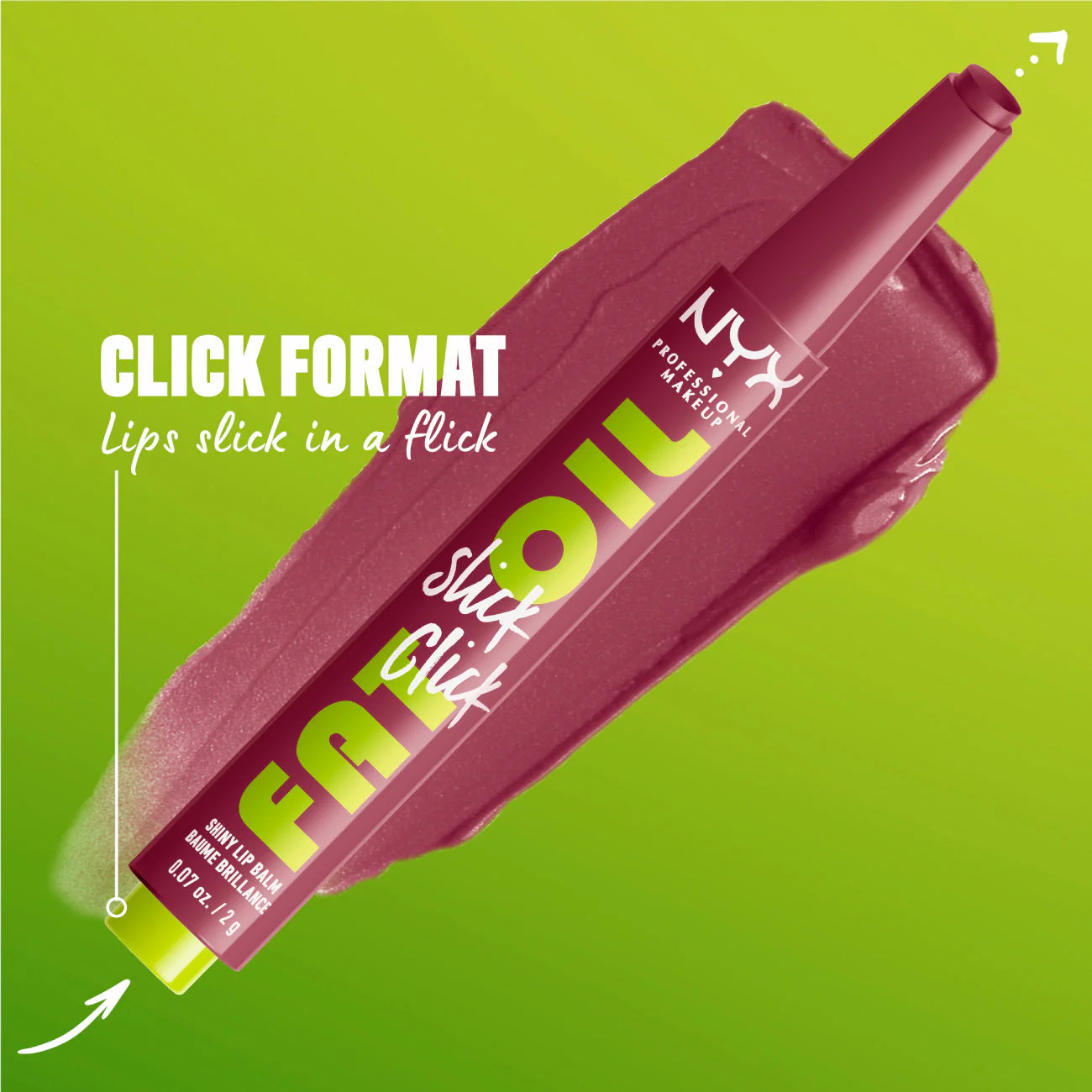 Fat Oil Slick Click Shiny Lip Balm - Image 35