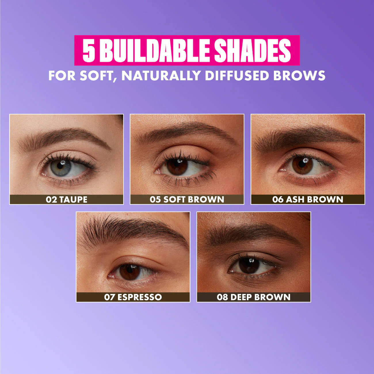Powder Louder, Brow Pencil, 12Hr Wear, Buildable Micro-Fibers - Image 22
