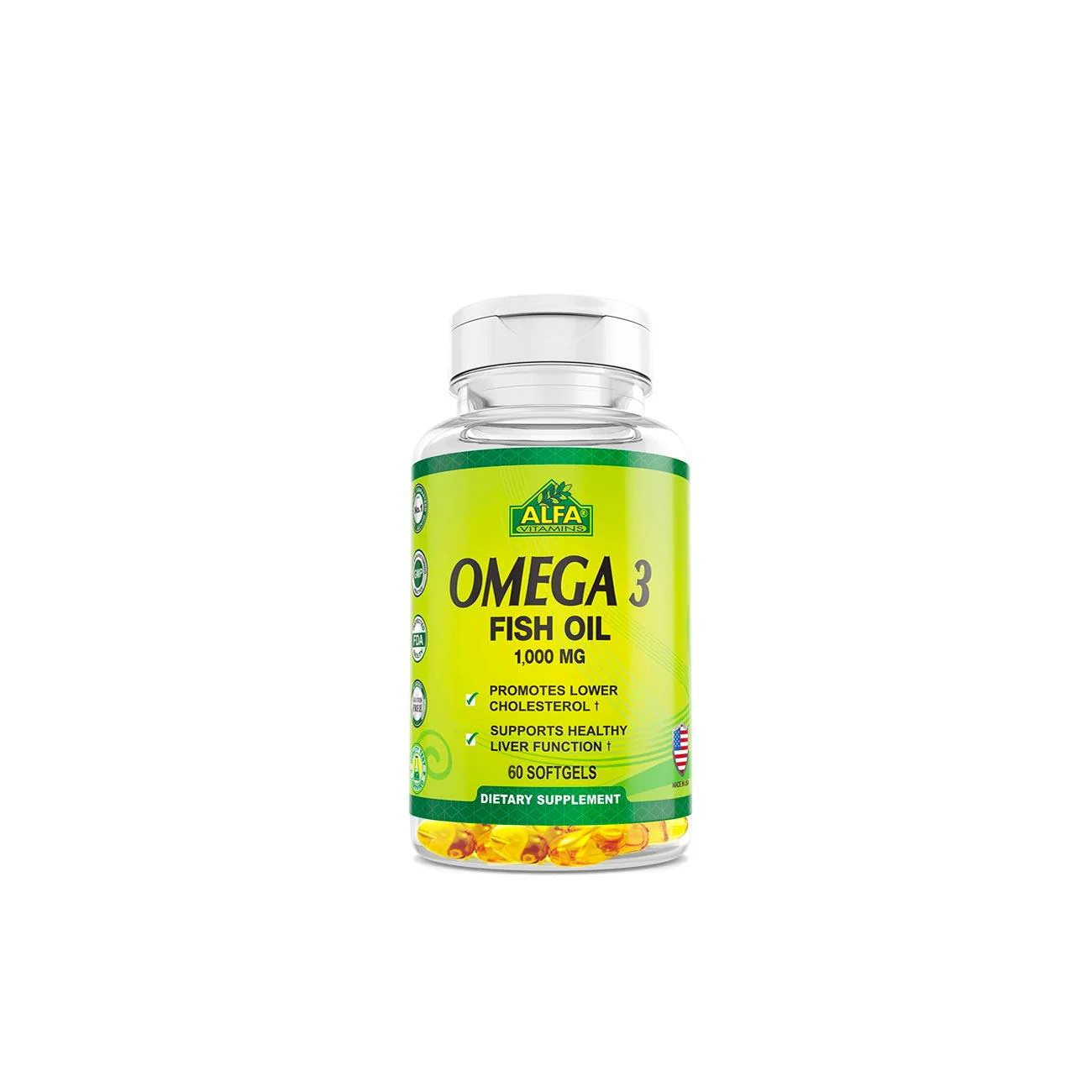 Omega-3 Fish Oil 1000mg