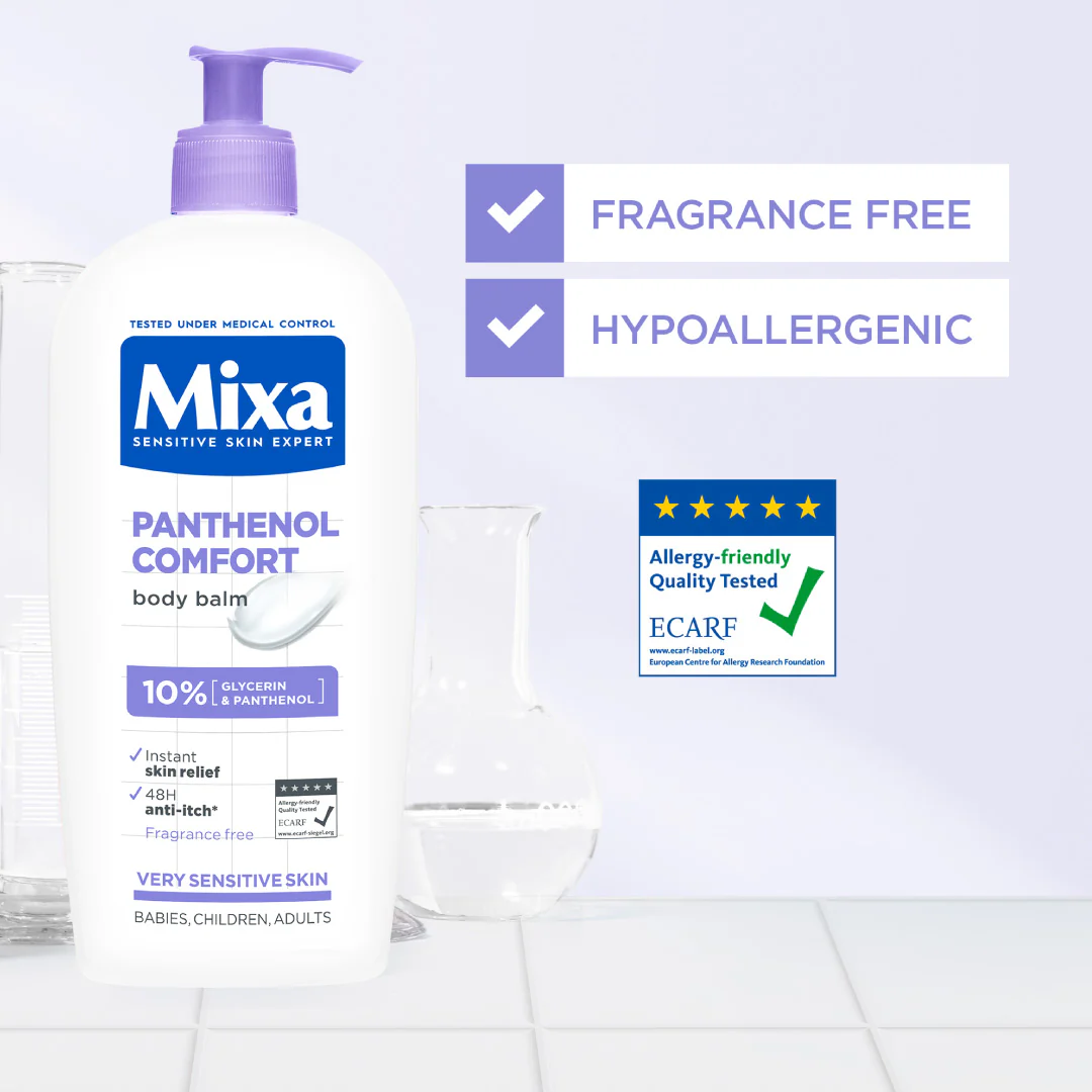 Panthenol Comfort Body Lotion - For Dry Skin, Atopy Prone Skin and Eczema - Image 4