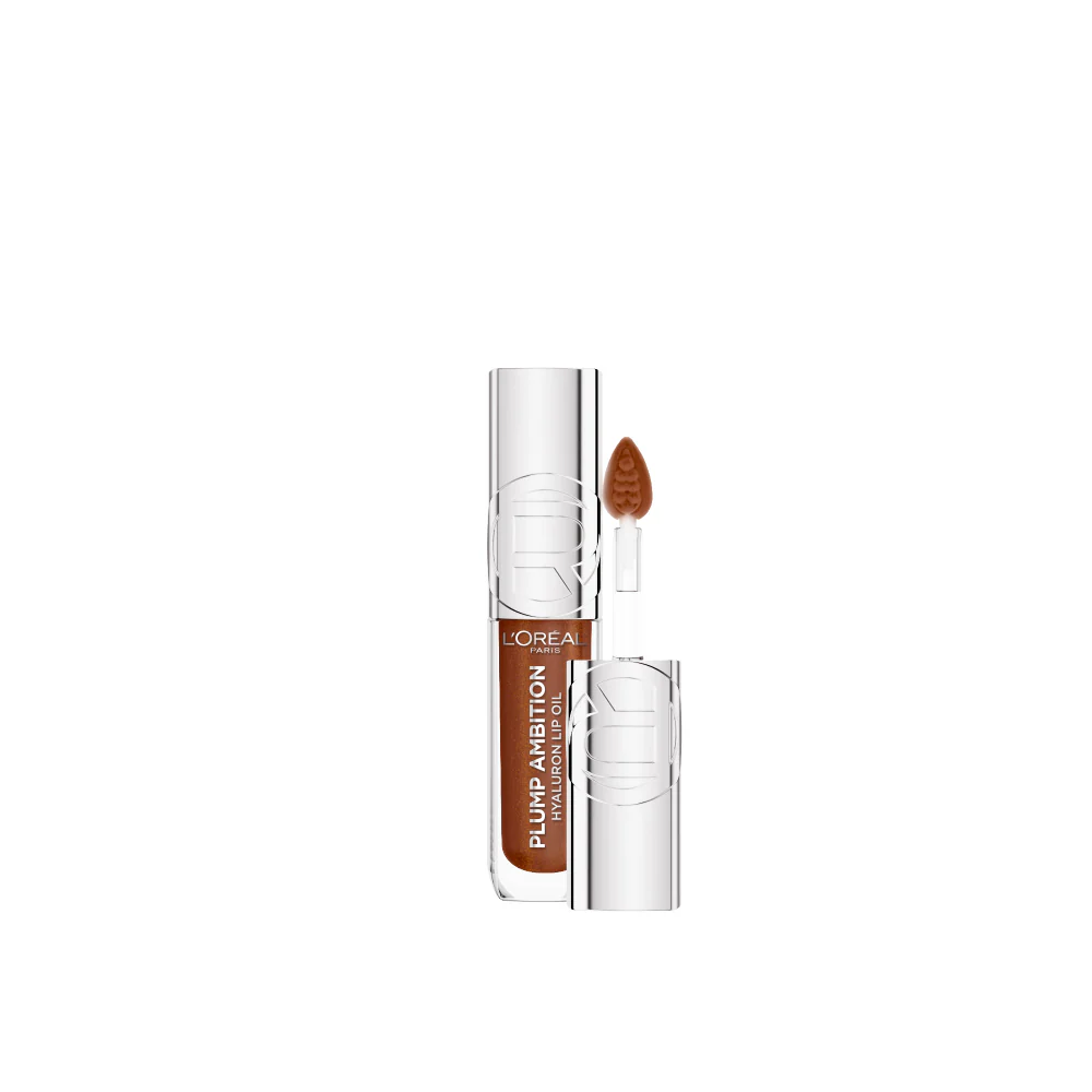 Plump Ambition Hyaluron Lip Oil, 24HR Hydration and Volumizing Shine - Image 4