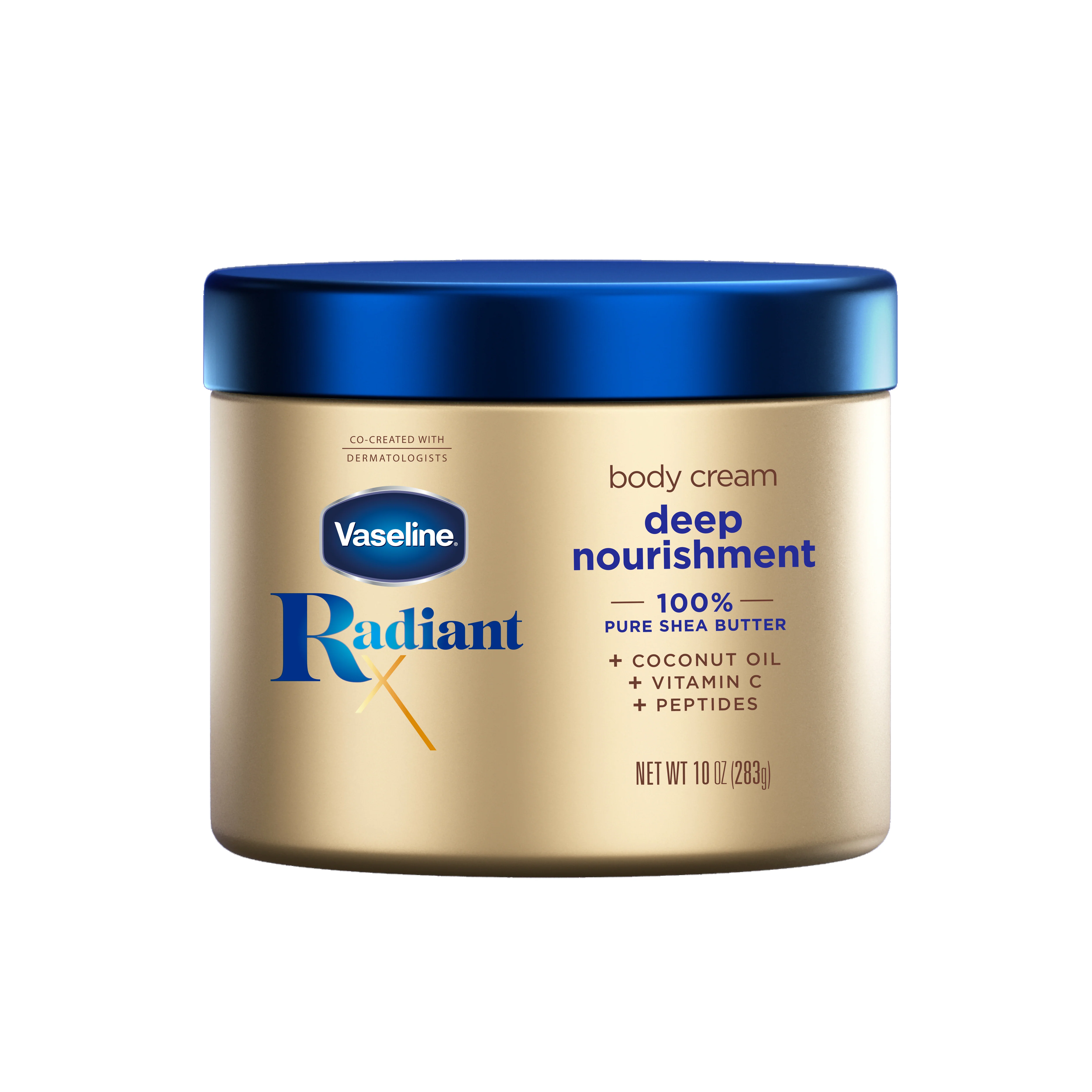 Radiant X Deep Nourishment Body Cream 100% Pure Shea Butter, Coconut Oil
