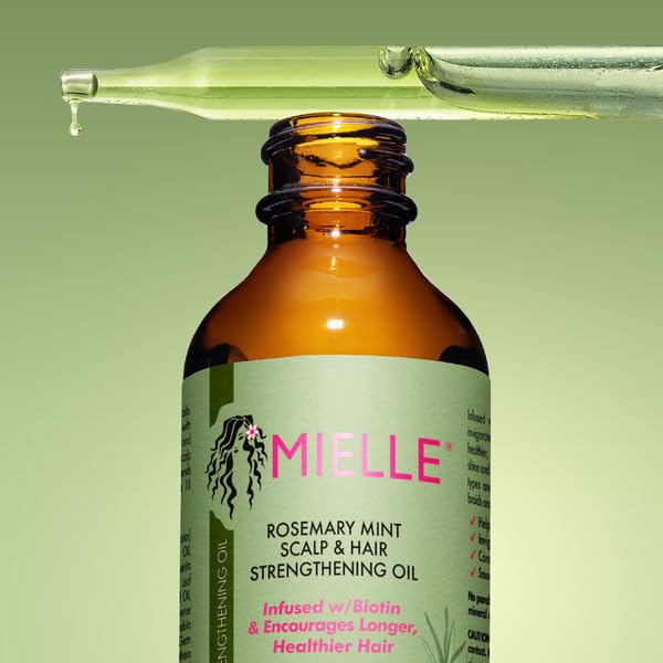 Rosemary Mint Scalp & Hair Strengthening Oil for All Hair Types - Image 2